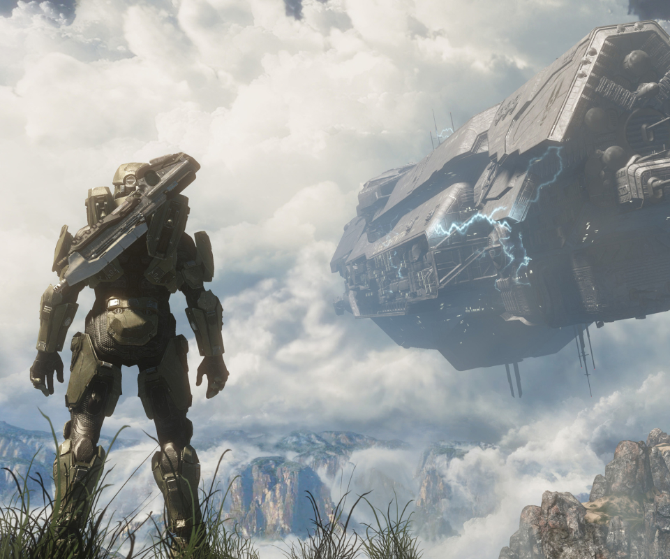 Download mobile wallpaper Halo, Sci Fi, Video Game, Master Chief, Halo 4 for free.