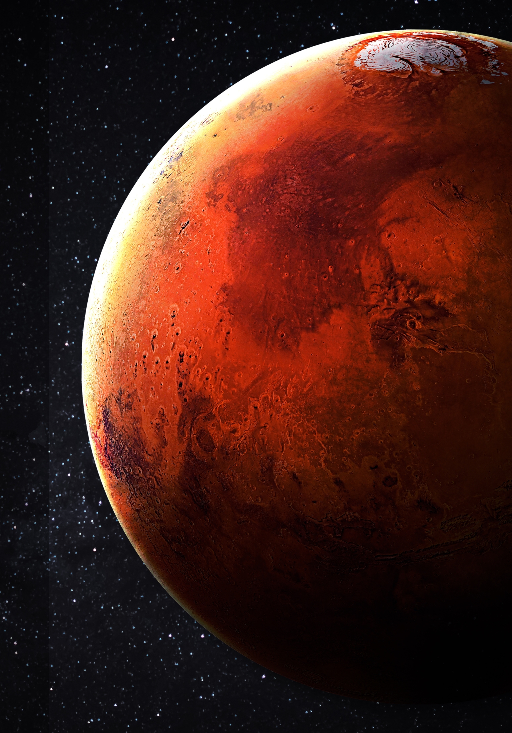 Скачать картинку Марс, Научная Фантастика в телефон бесплатно.