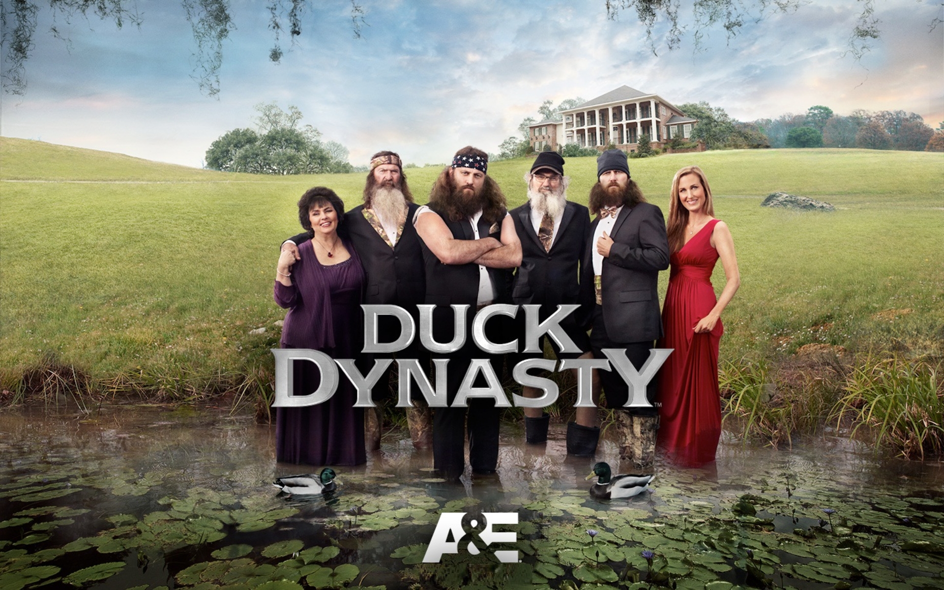 Laden Sie Duck Dynasty HD-Desktop-Hintergründe herunter