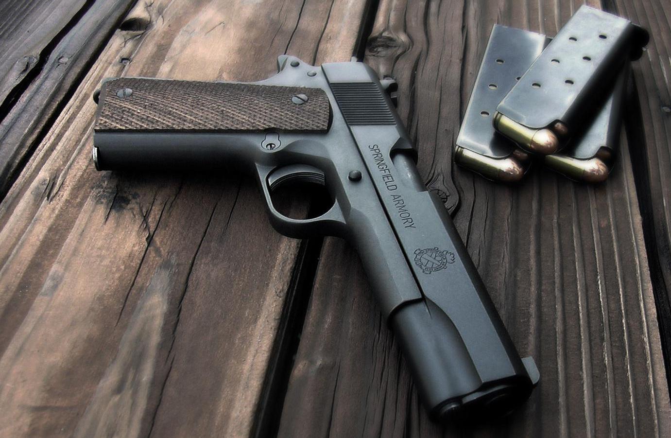 weapons, springfield armory 1911 pistol