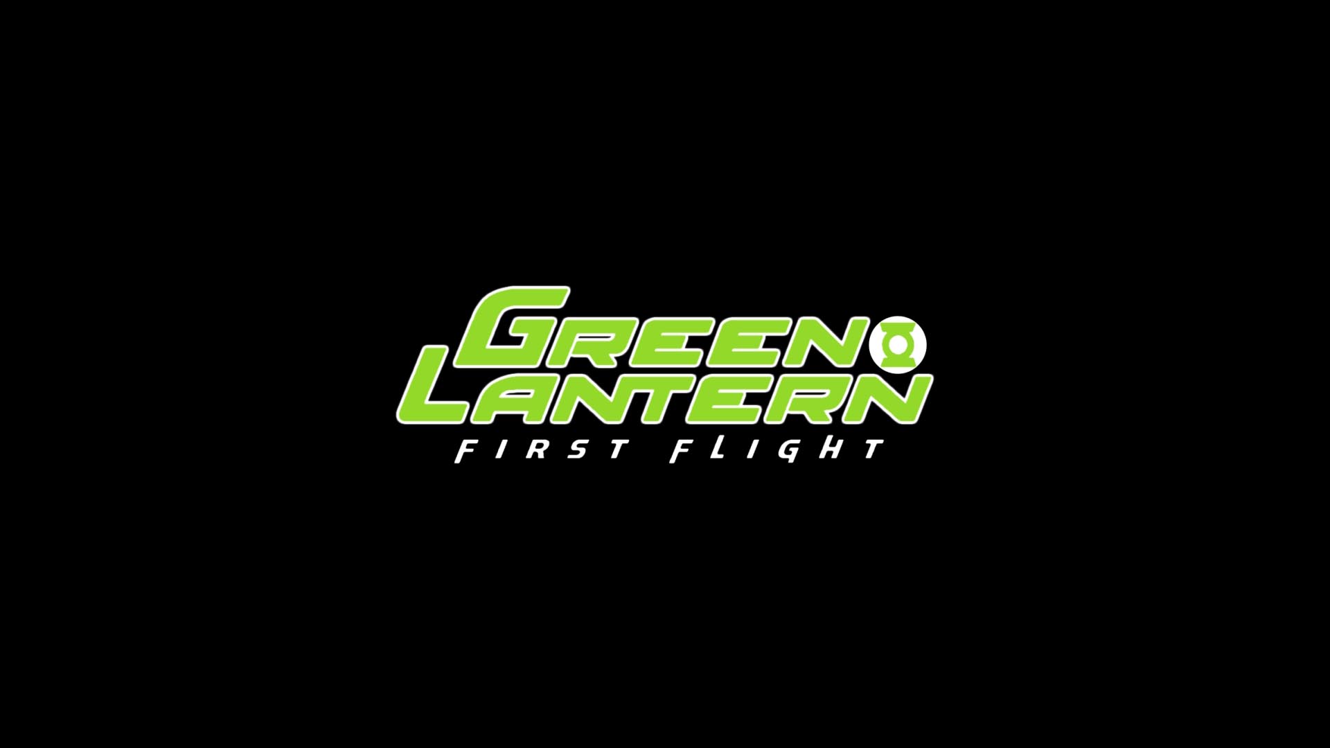 movie, green lantern: first flight, logo, green lantern