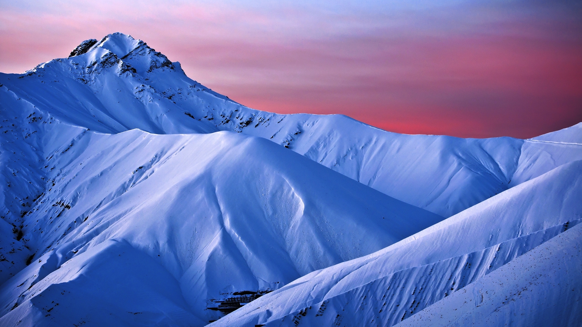 PCデスクトップに自然, 山脈, 雪, 風景画像を無料でダウンロード