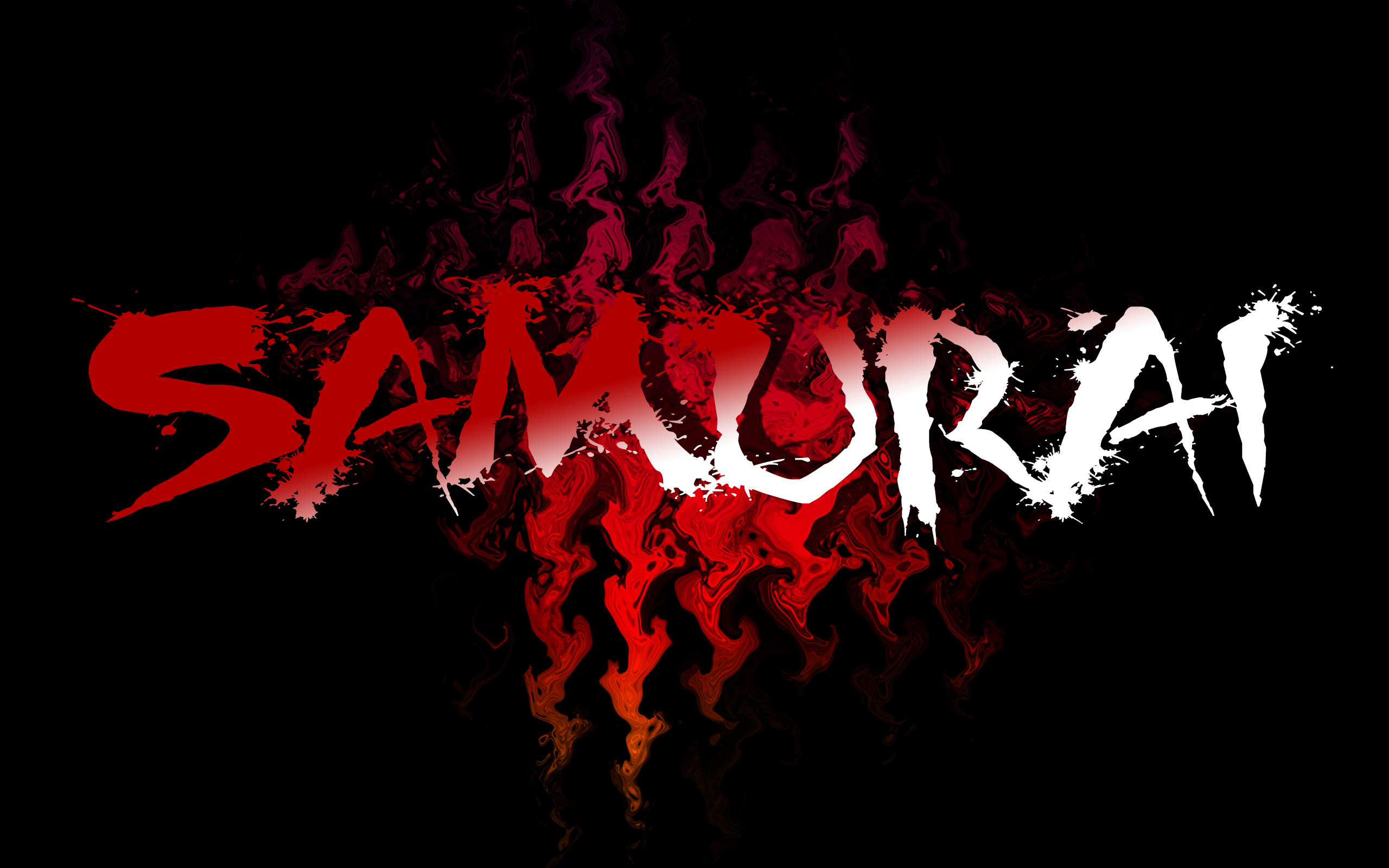 Free download wallpaper Word, Samurai, Misc on your PC desktop