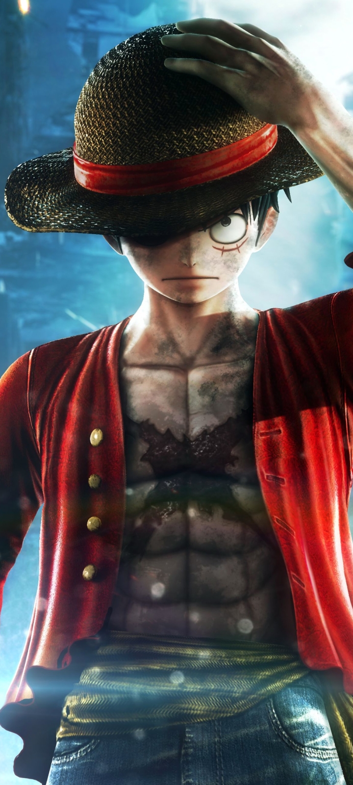 Download mobile wallpaper Video Game, Monkey D Luffy, Jump Force for free.