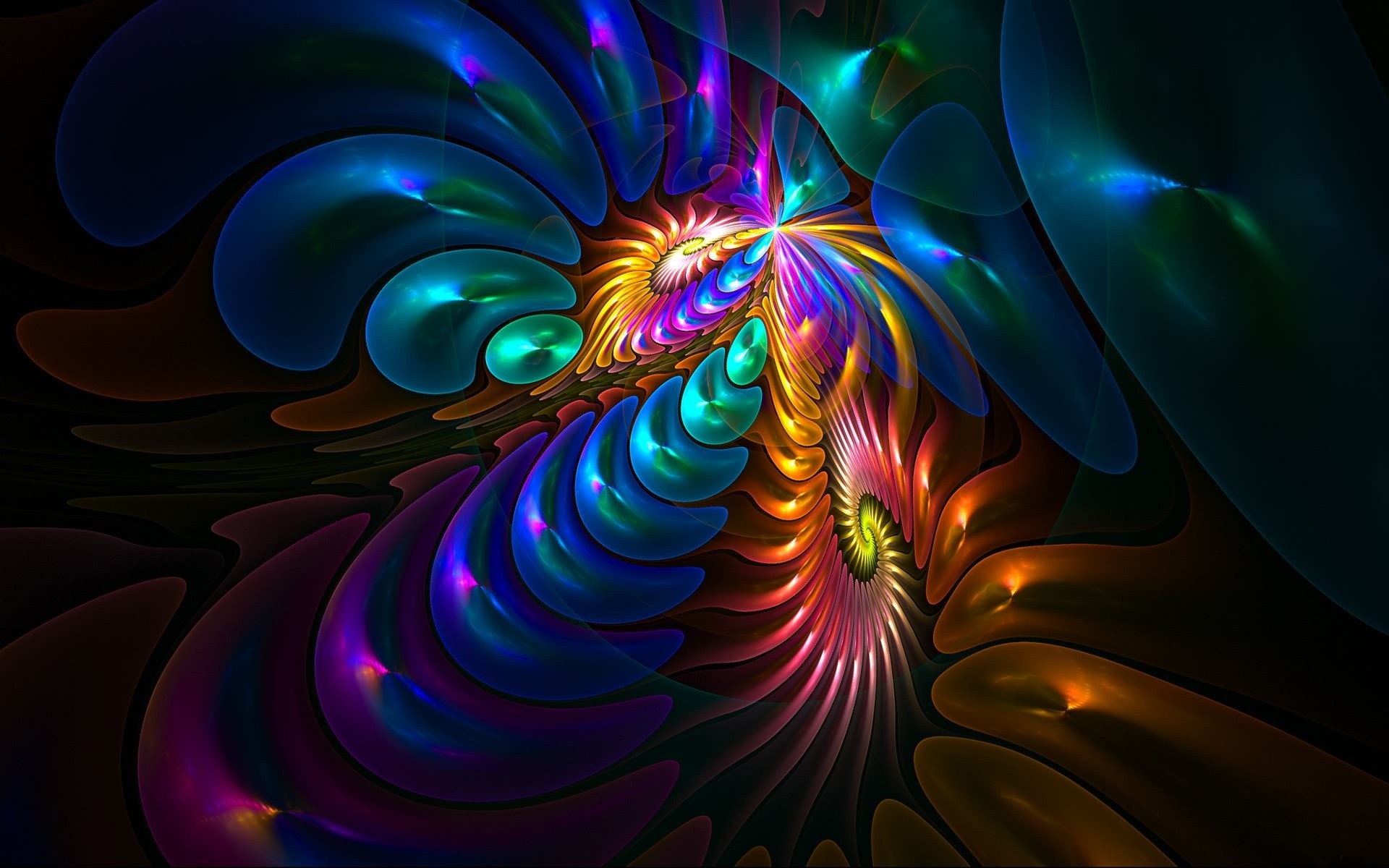 Free download wallpaper Abstract, Fractal, Colors, Colorful on your PC desktop