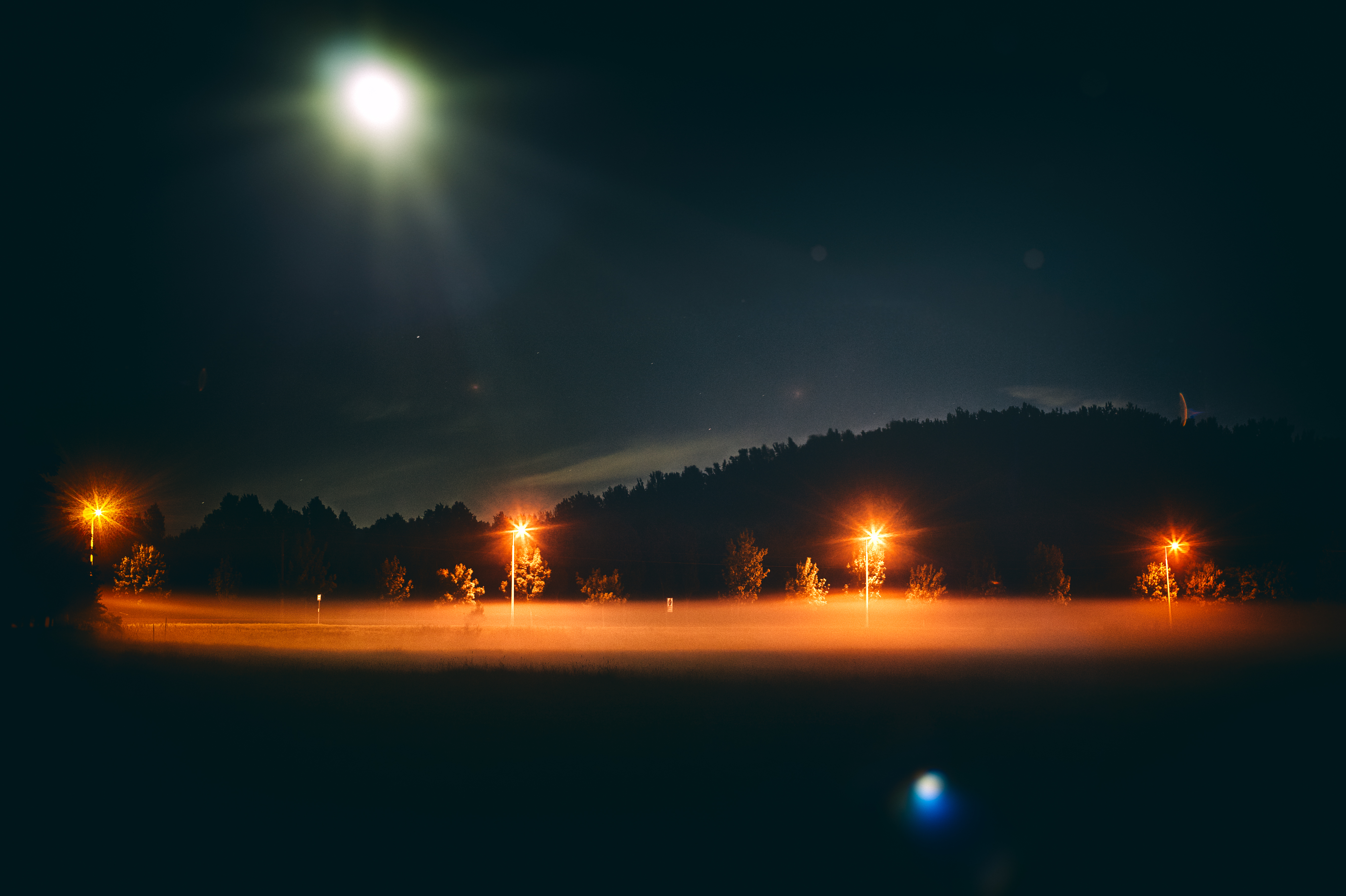 Laden Sie das Übernachtung, Nebel, Natur, Sky, Mond-Bild kostenlos auf Ihren PC-Desktop herunter