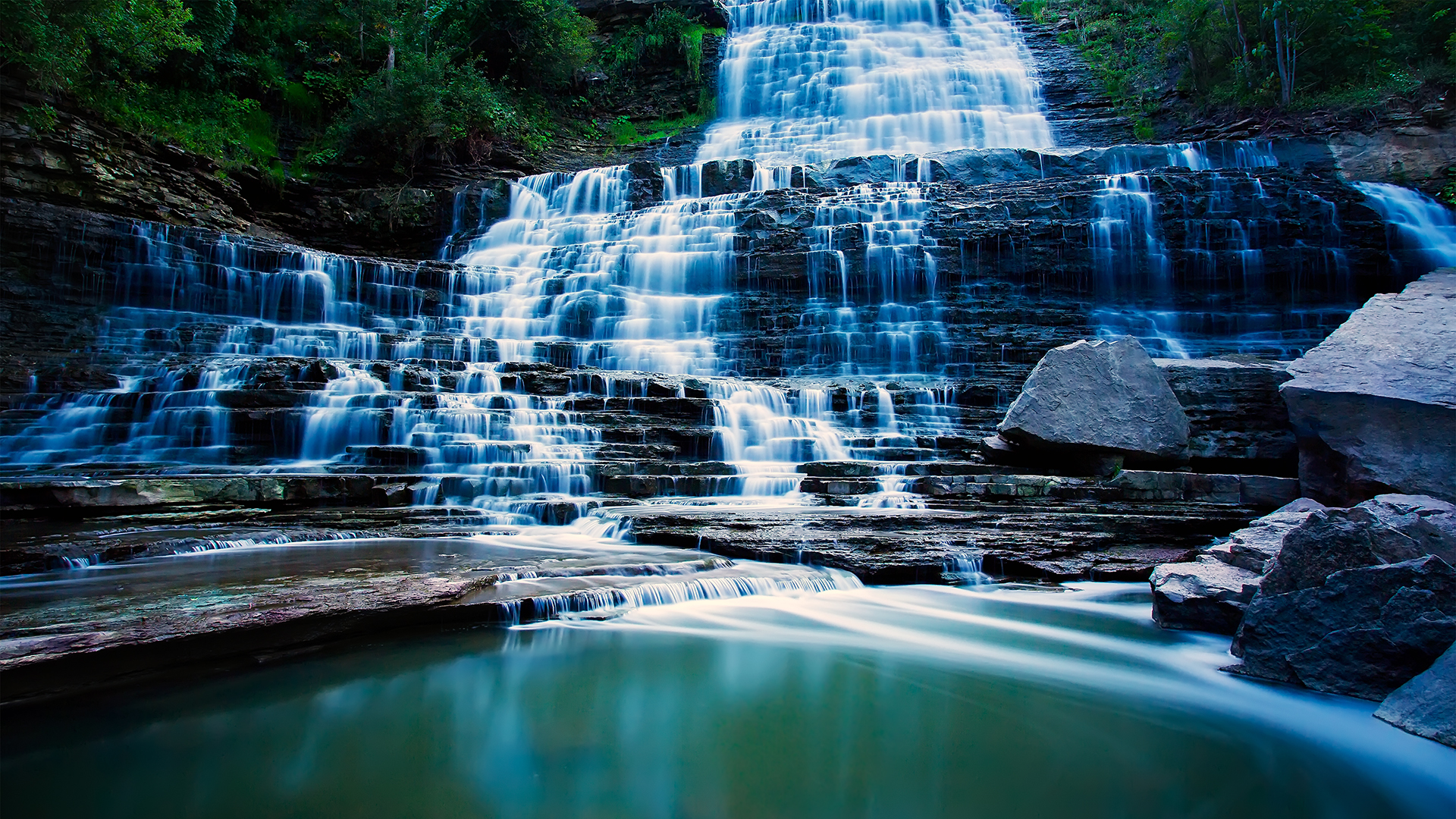 281914壁紙のダウンロード滝, 地球, アルビオンの滝, カナダ-スクリーンセーバーと写真を無料で