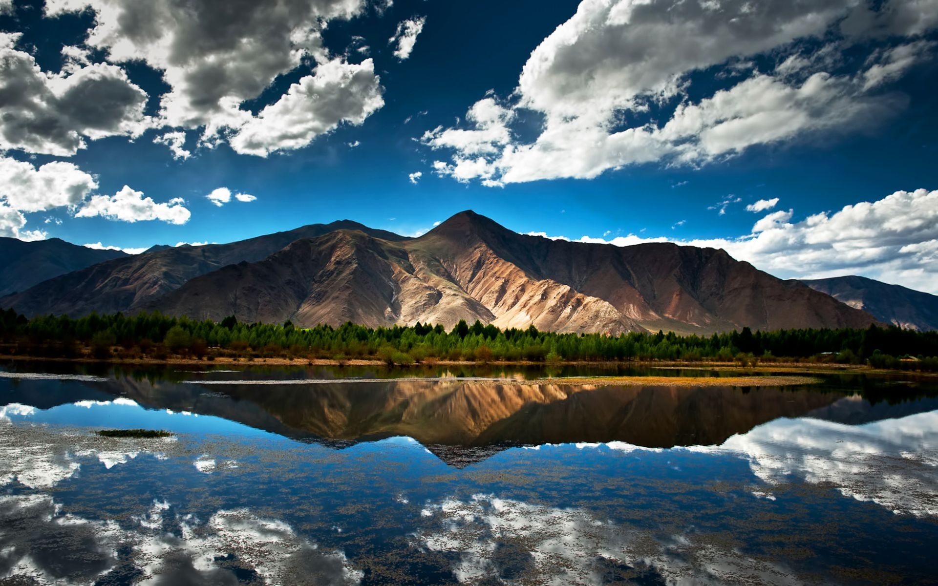 Laden Sie das Mountains, Landschaft, Clouds-Bild kostenlos auf Ihren PC-Desktop herunter