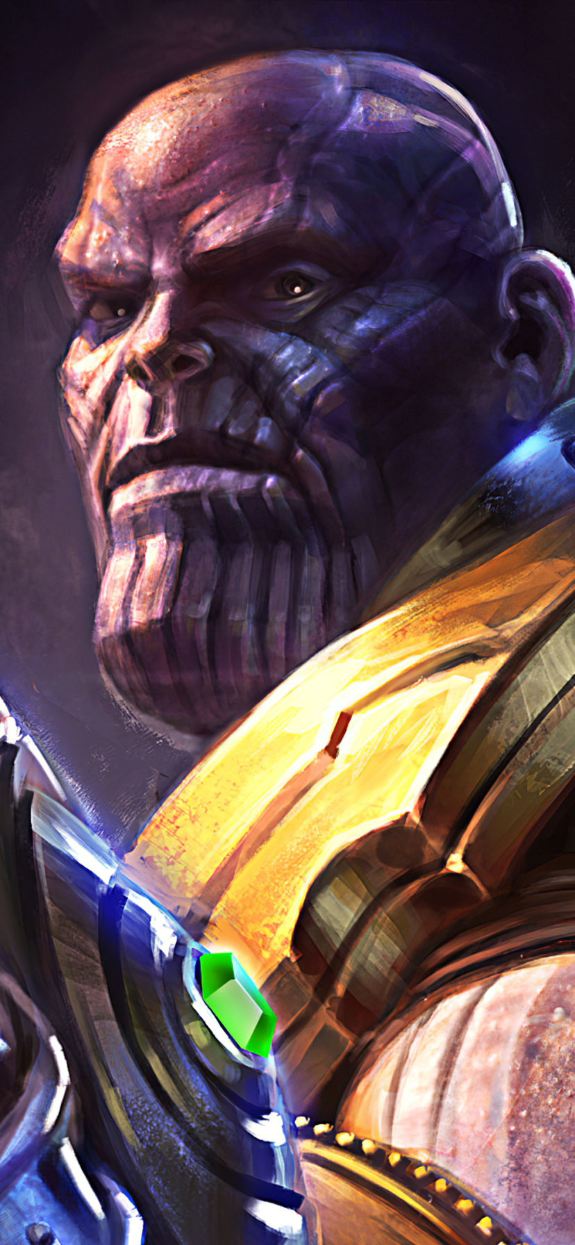 Handy-Wallpaper Comics, Thanos kostenlos herunterladen.