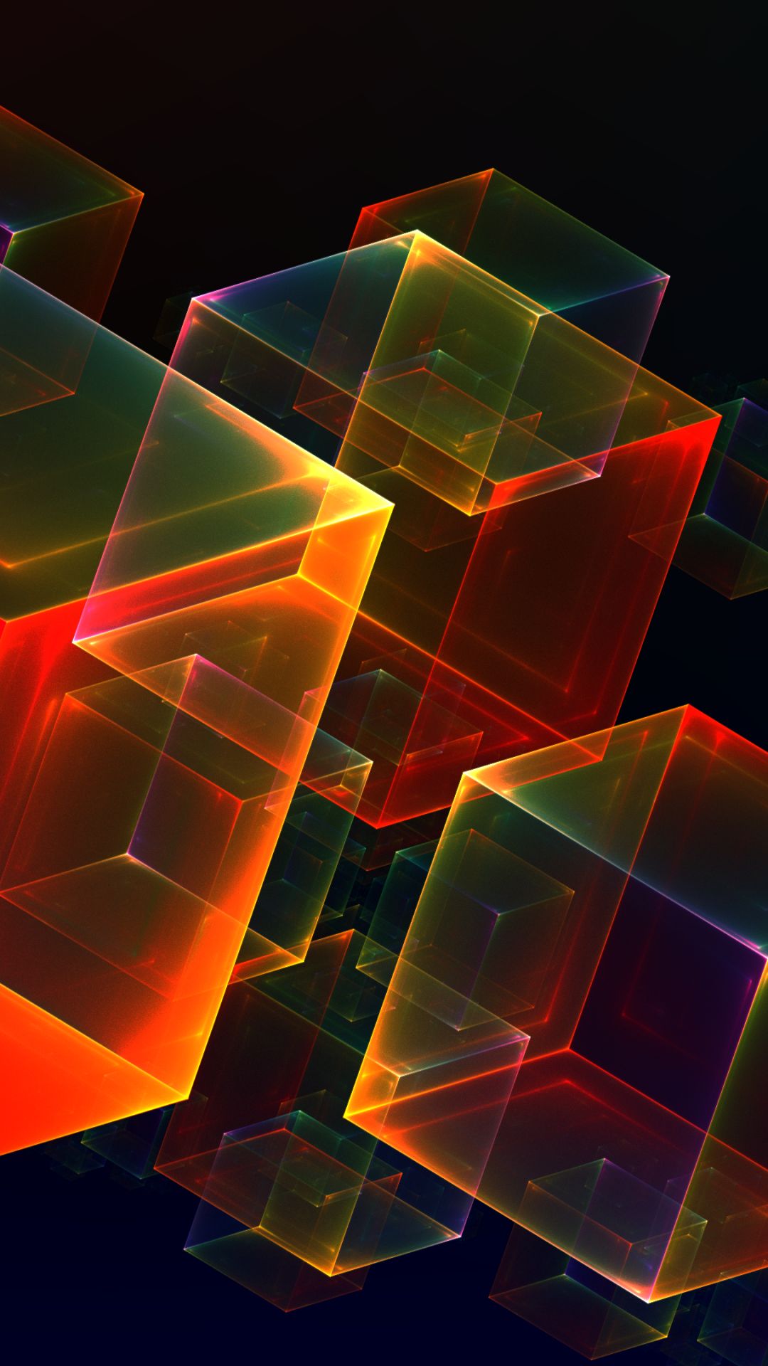 Download mobile wallpaper Abstract, Cube for free.