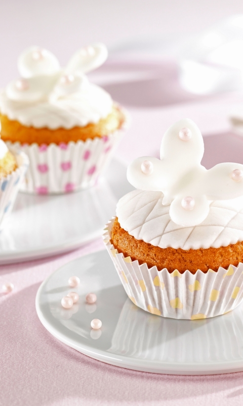 Free Images  Butterflycupcake