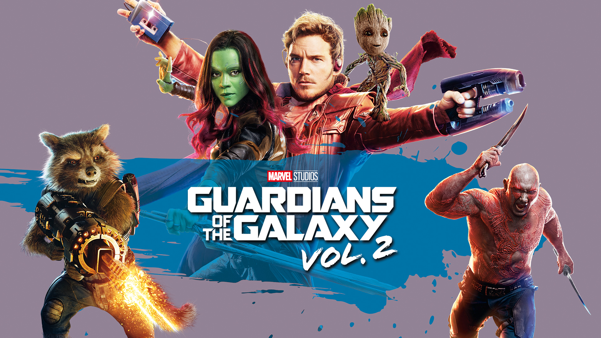 Laden Sie das Filme, Wächter Der Galaxie, Raketen Waschbär, Sternenherr, Drax Der Zerstörer, Gamora, Guardians Of The Galaxy Vol 2, Baby Groot-Bild kostenlos auf Ihren PC-Desktop herunter