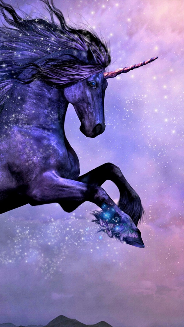 Descarga gratuita de fondo de pantalla para móvil de Fantasía, Unicornio, Animales De Fantasía.