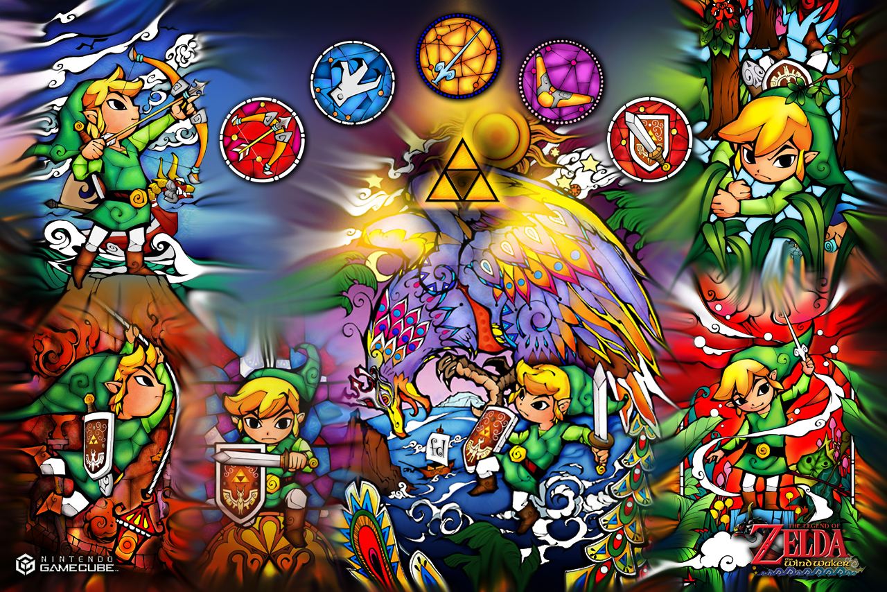 Популярні заставки і фони The Legend Of Zelda: The Wind Waker на комп'ютер
