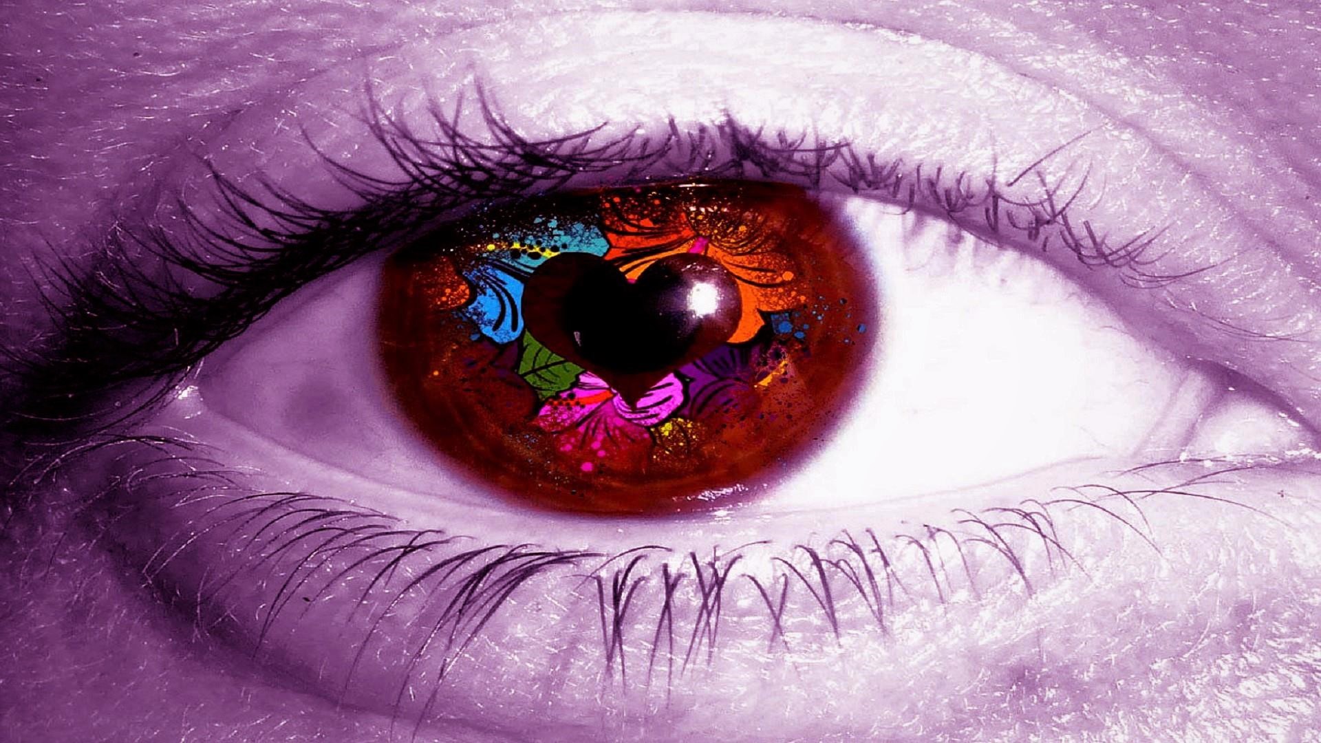 Laden Sie das Farben, Auge, Herz, Künstlerisch-Bild kostenlos auf Ihren PC-Desktop herunter