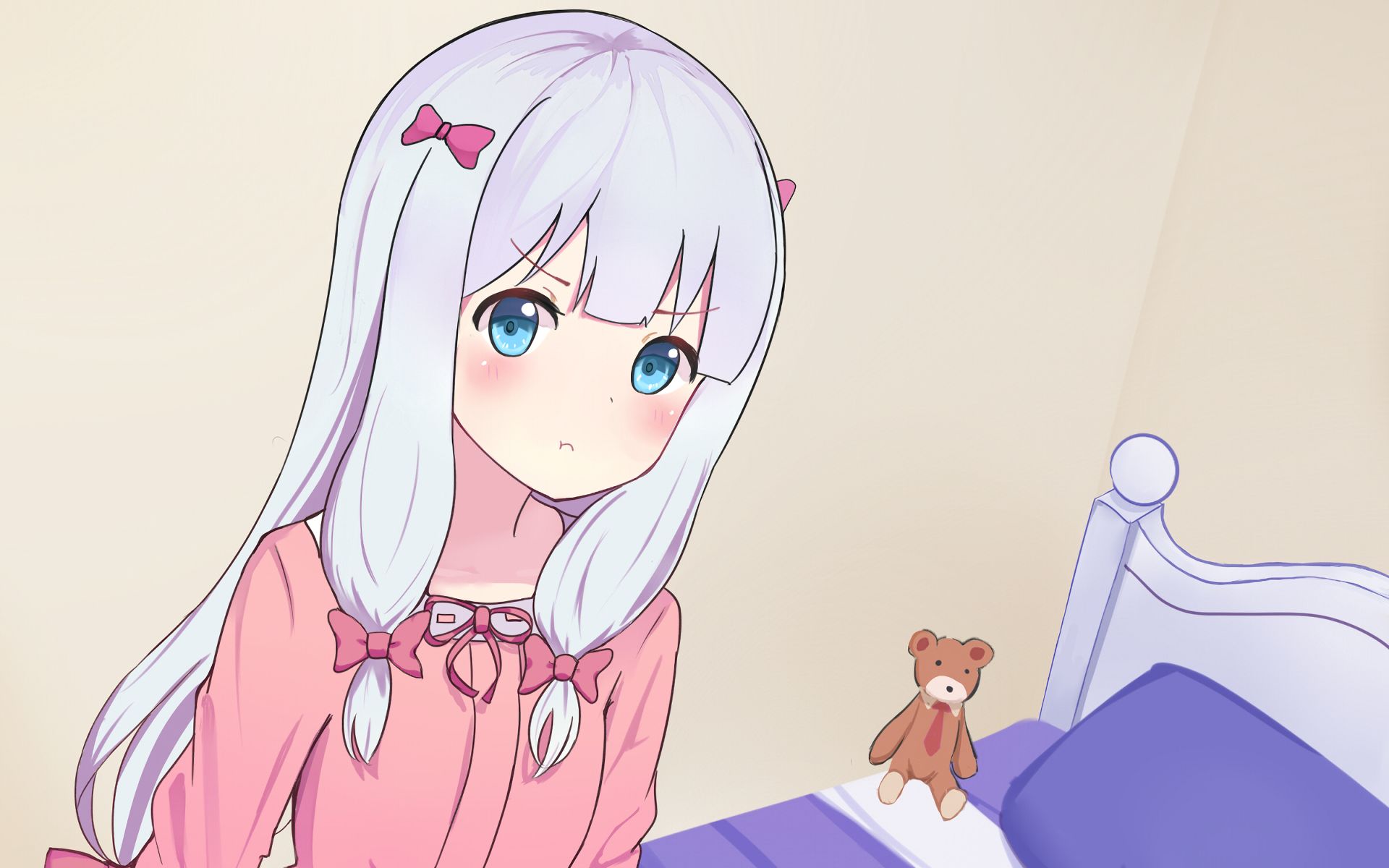 Laden Sie das Animes, Eromanga Sensei, Sagiri Izumi-Bild kostenlos auf Ihren PC-Desktop herunter