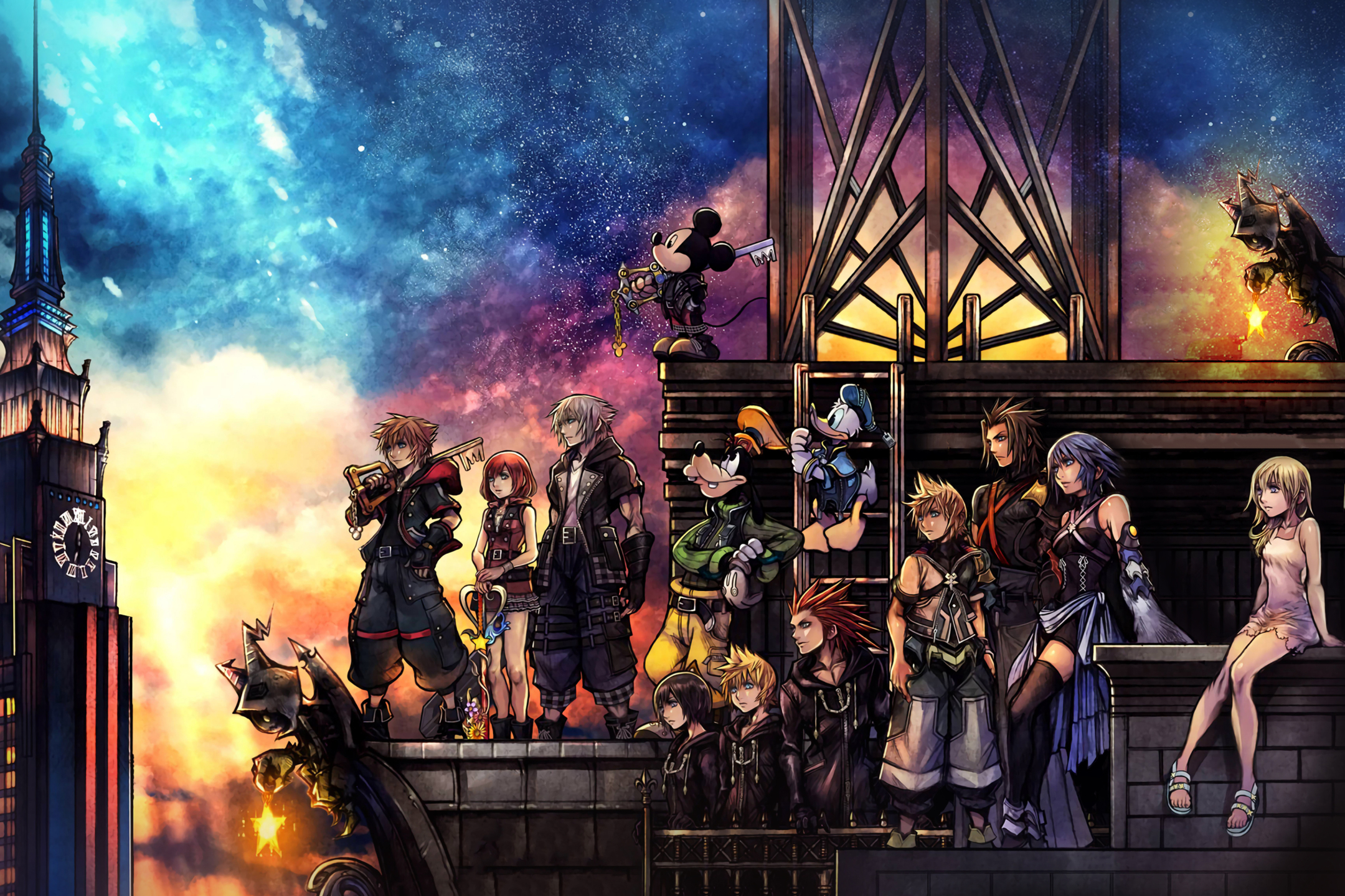 Descarga gratuita de fondo de pantalla para móvil de Videojuego, Corazones Del Reino, Kingdom Hearts Iii.