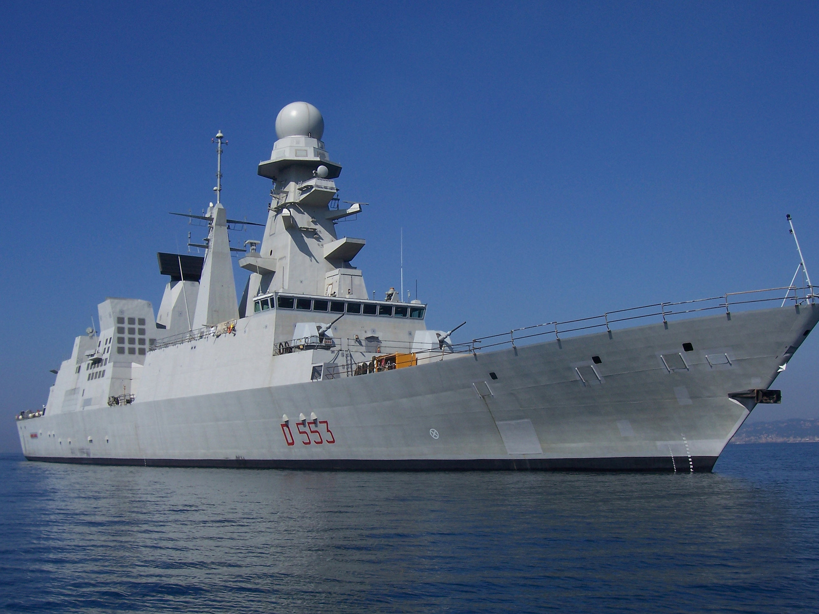 military, italian navy, destroyer, italian destroyer andrea doria (d 553), warship, warships