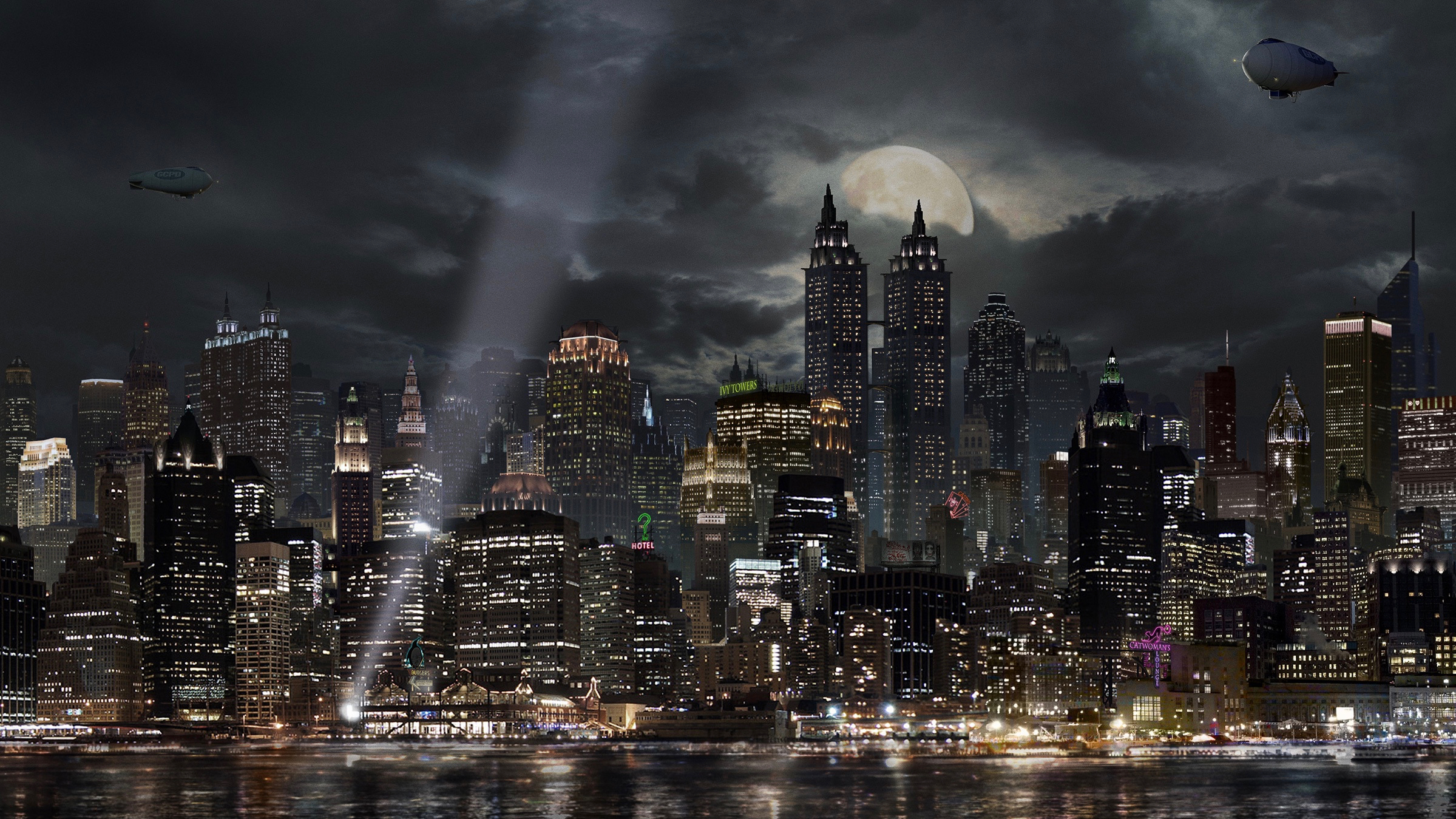 Download mobile wallpaper Batman, Tv Show, Gotham City, Gotham for free.