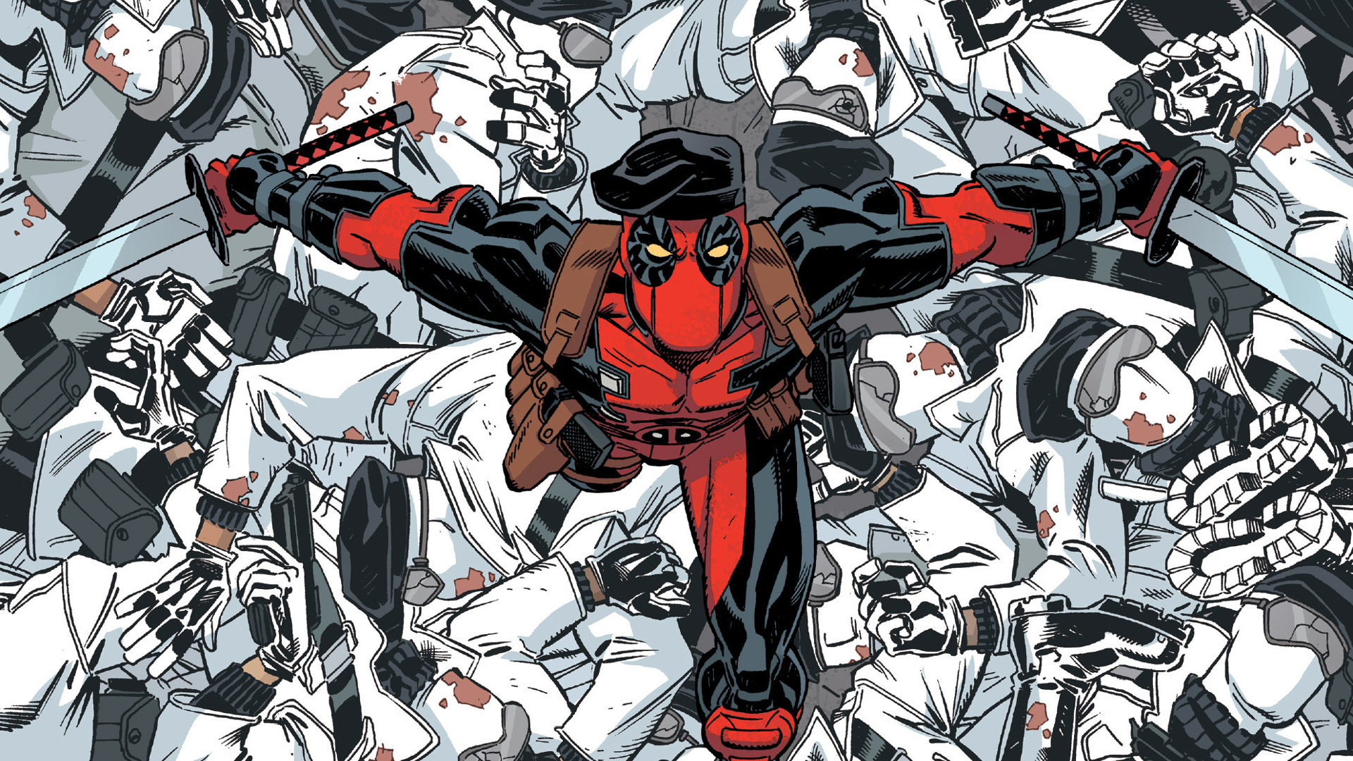 Free download wallpaper Deadpool, Comics on your PC desktop