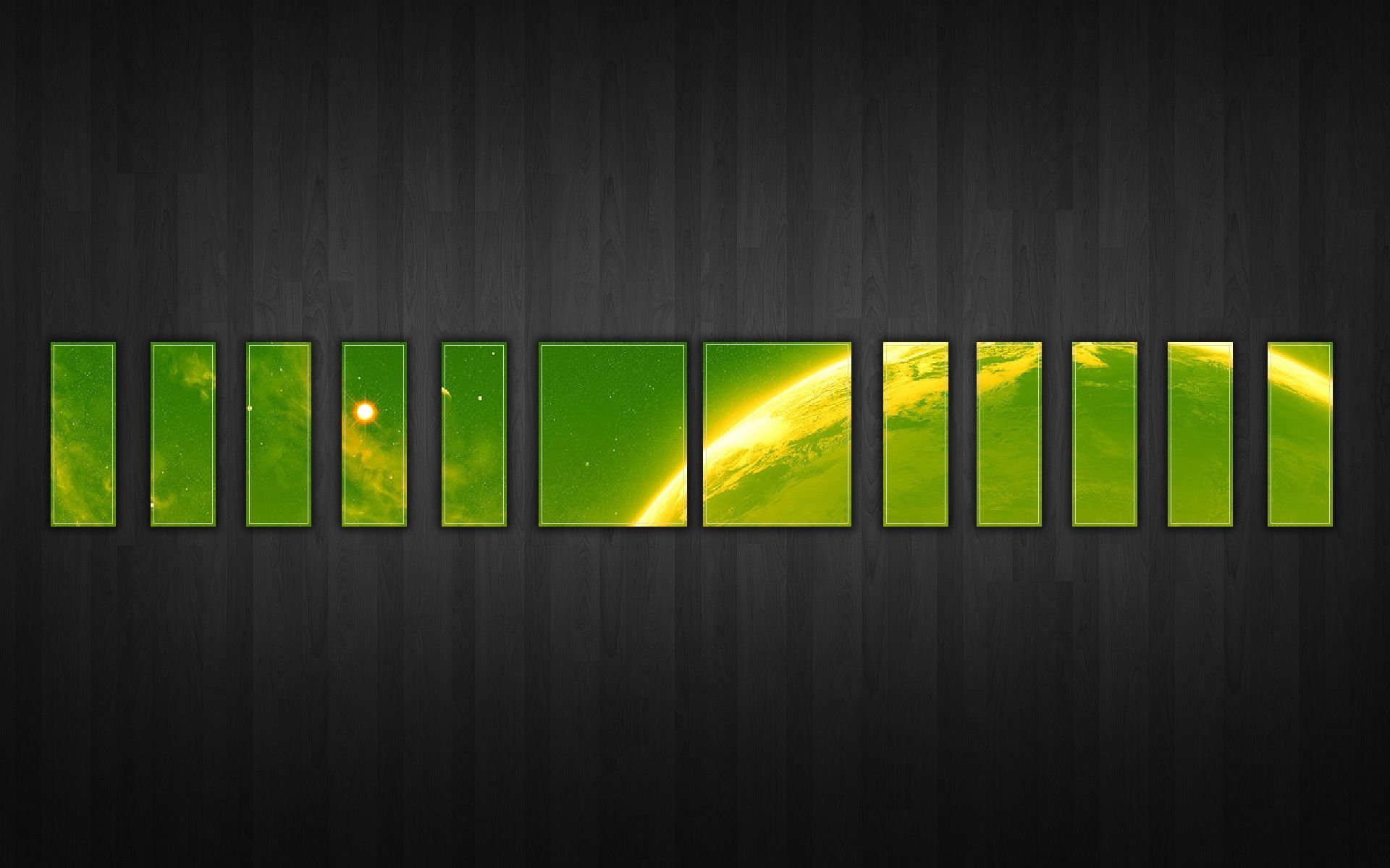 Скачать обои бесплатно Серый, Зеленый, Поверхность, Черный, Абстракция картинка на рабочий стол ПК