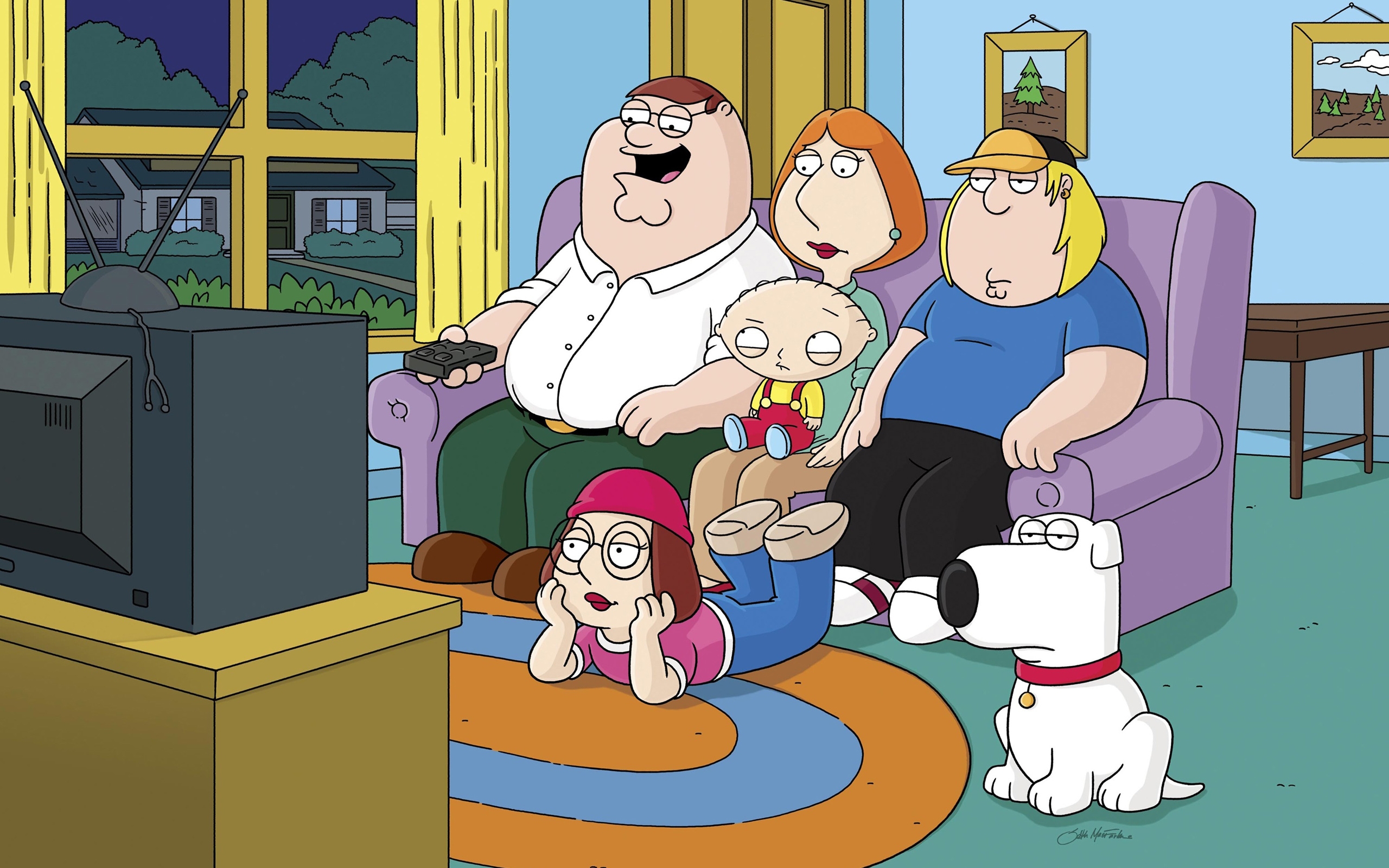 family guy, peter griffin, tv show, brian griffin, chris griffin, lois griffin, meg griffin, stewie griffin