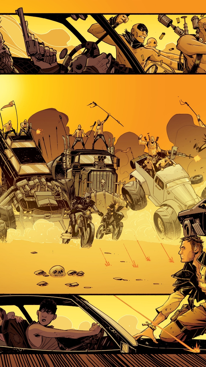 Handy-Wallpaper Filme, Mad Max: Fury Road kostenlos herunterladen.