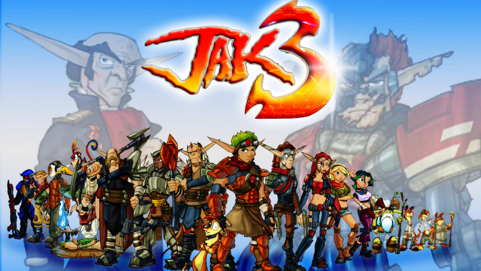 video game, jak 3, jak and daxter