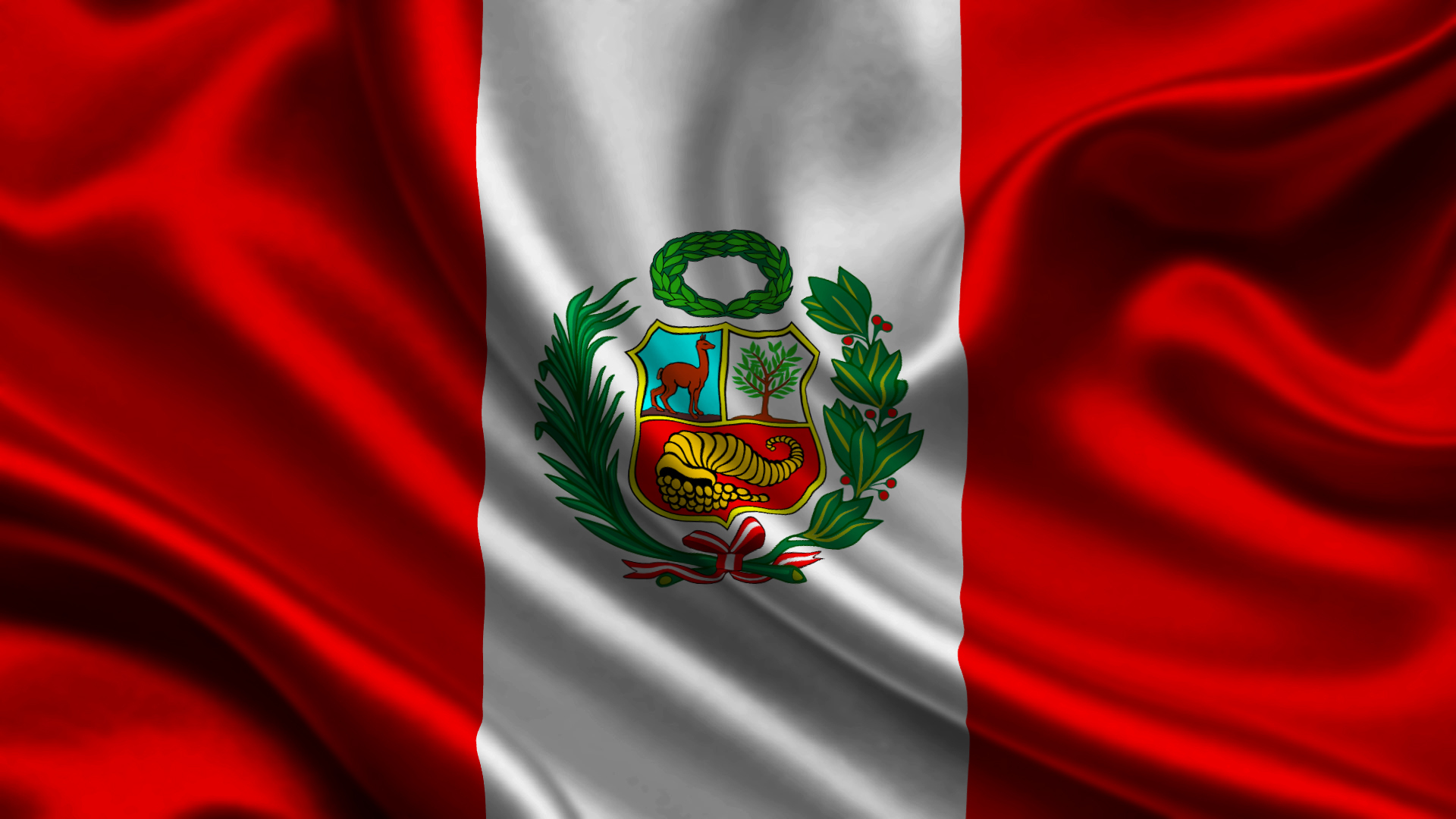Descargar fondos de escritorio de Bandera Peruana HD