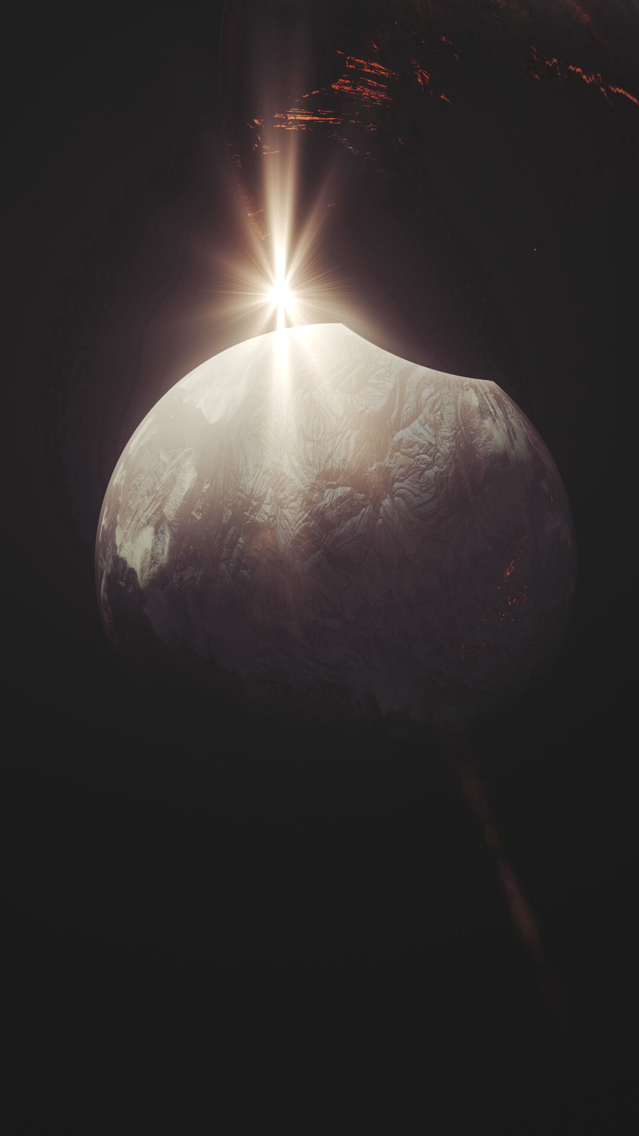 Download mobile wallpaper Light, Shine, Shining, Bright, Universe, Planets for free.