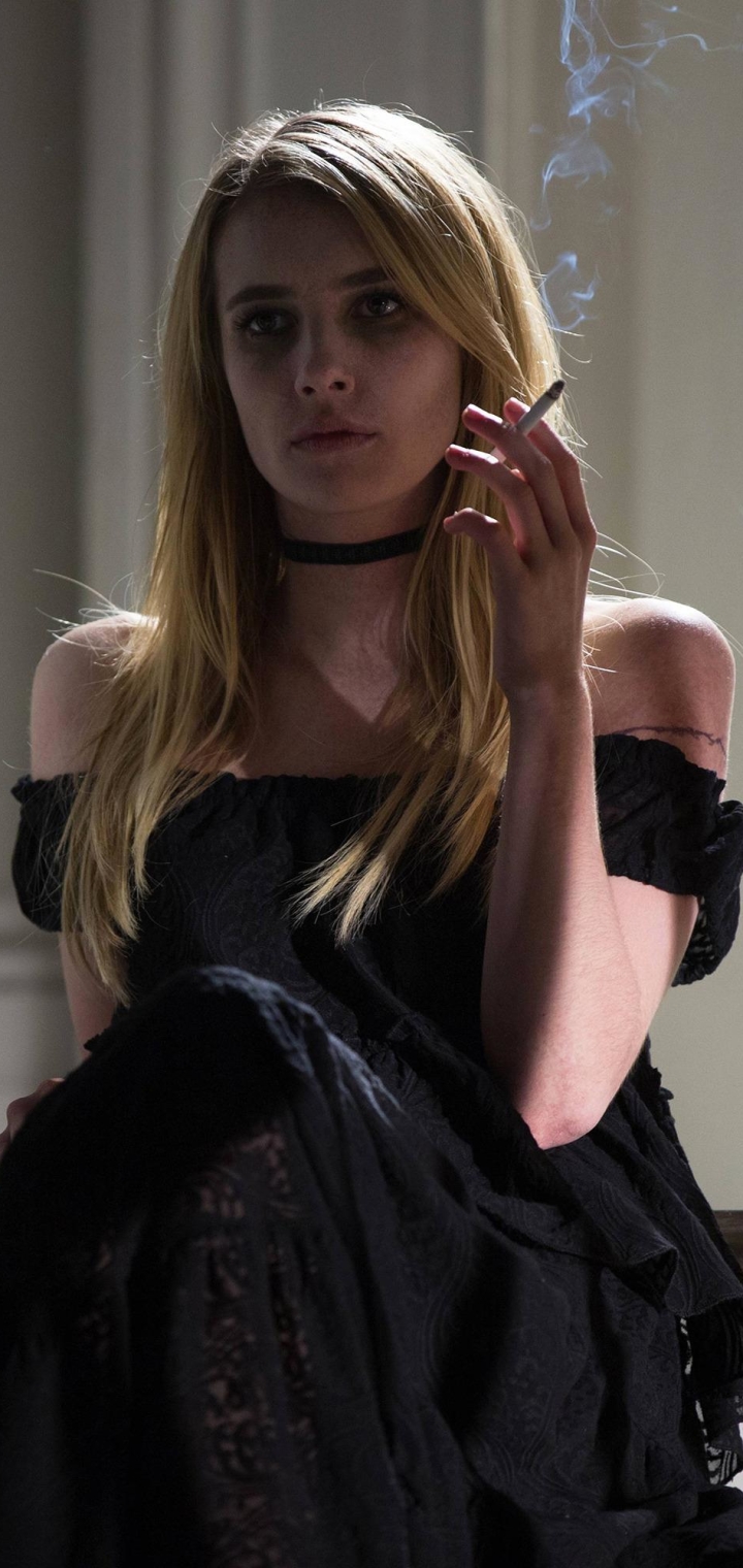 Download mobile wallpaper Tv Show, American Horror Story, Emma Roberts for free.