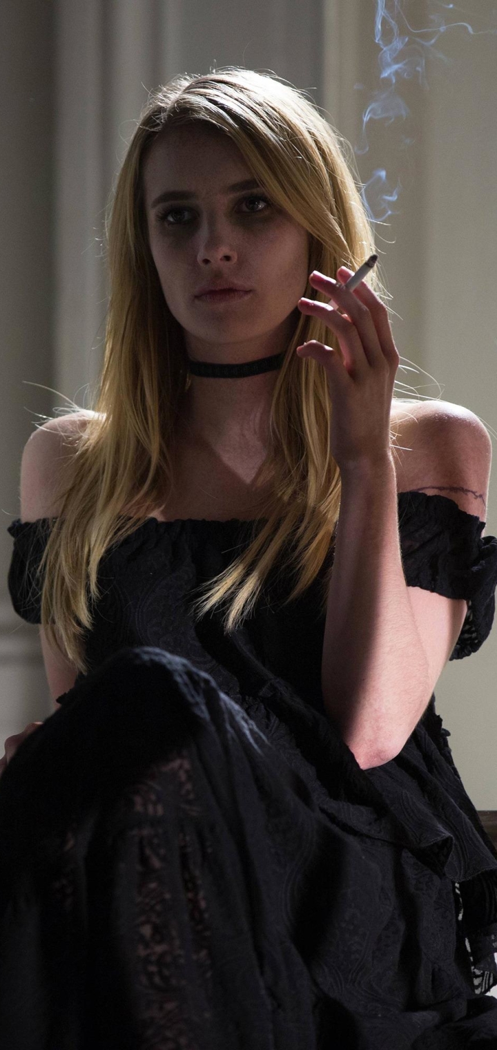 Descarga gratuita de fondo de pantalla para móvil de Series De Televisión, American Horror Story, Emma Roberts.