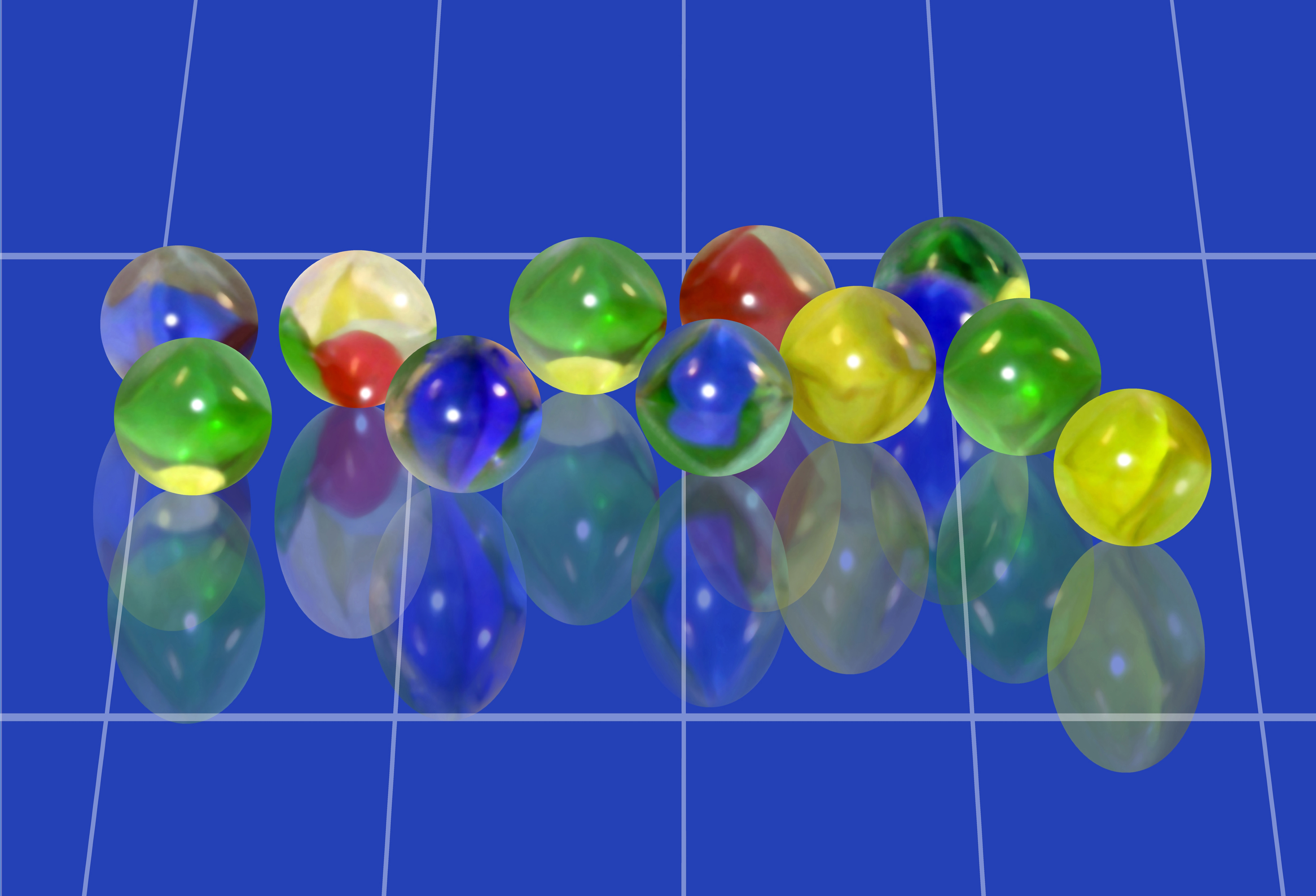 3d, background, blue, balls, marble
