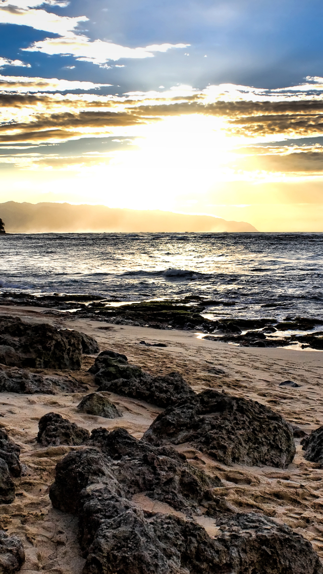 Handy-Wallpaper Strand, Ozean, Himmel, Erde/natur kostenlos herunterladen.