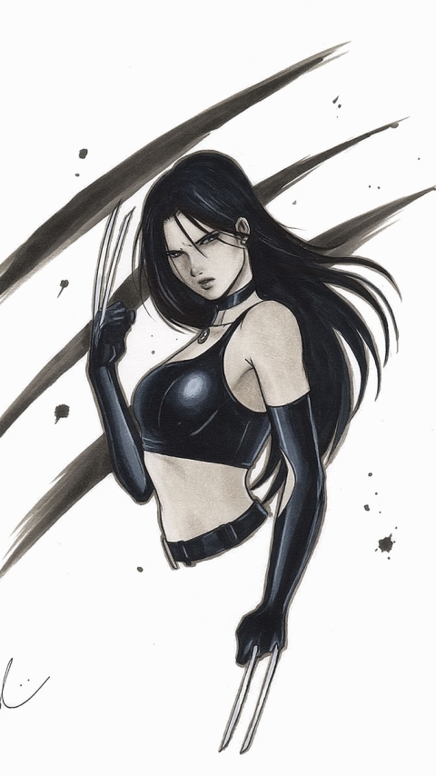 Handy-Wallpaper Comics, X 23 kostenlos herunterladen.