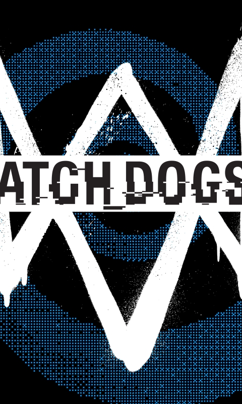 watch dogs logo wallpaper