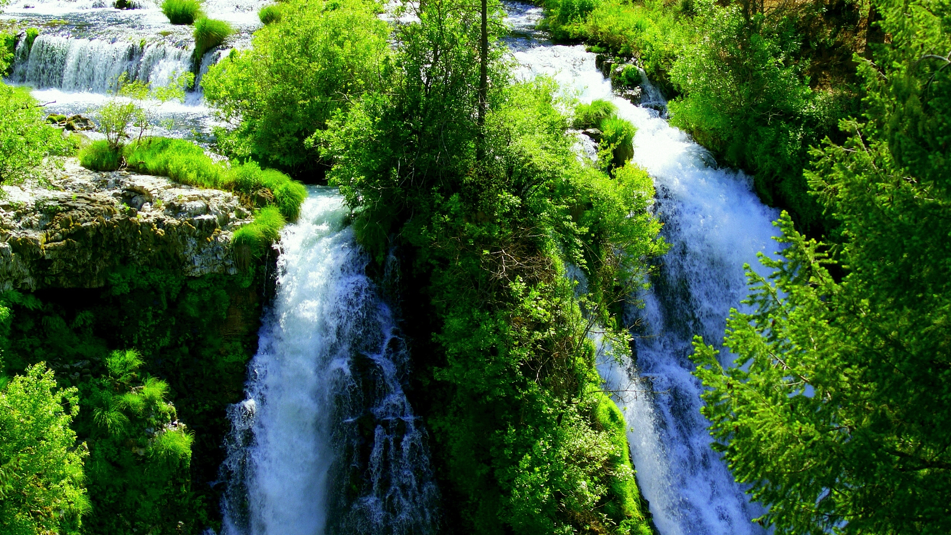 Free download wallpaper Waterfall, Earth on your PC desktop