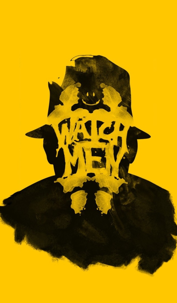 Download mobile wallpaper Watchmen, Comics, Minimalist, Rorschach for free.