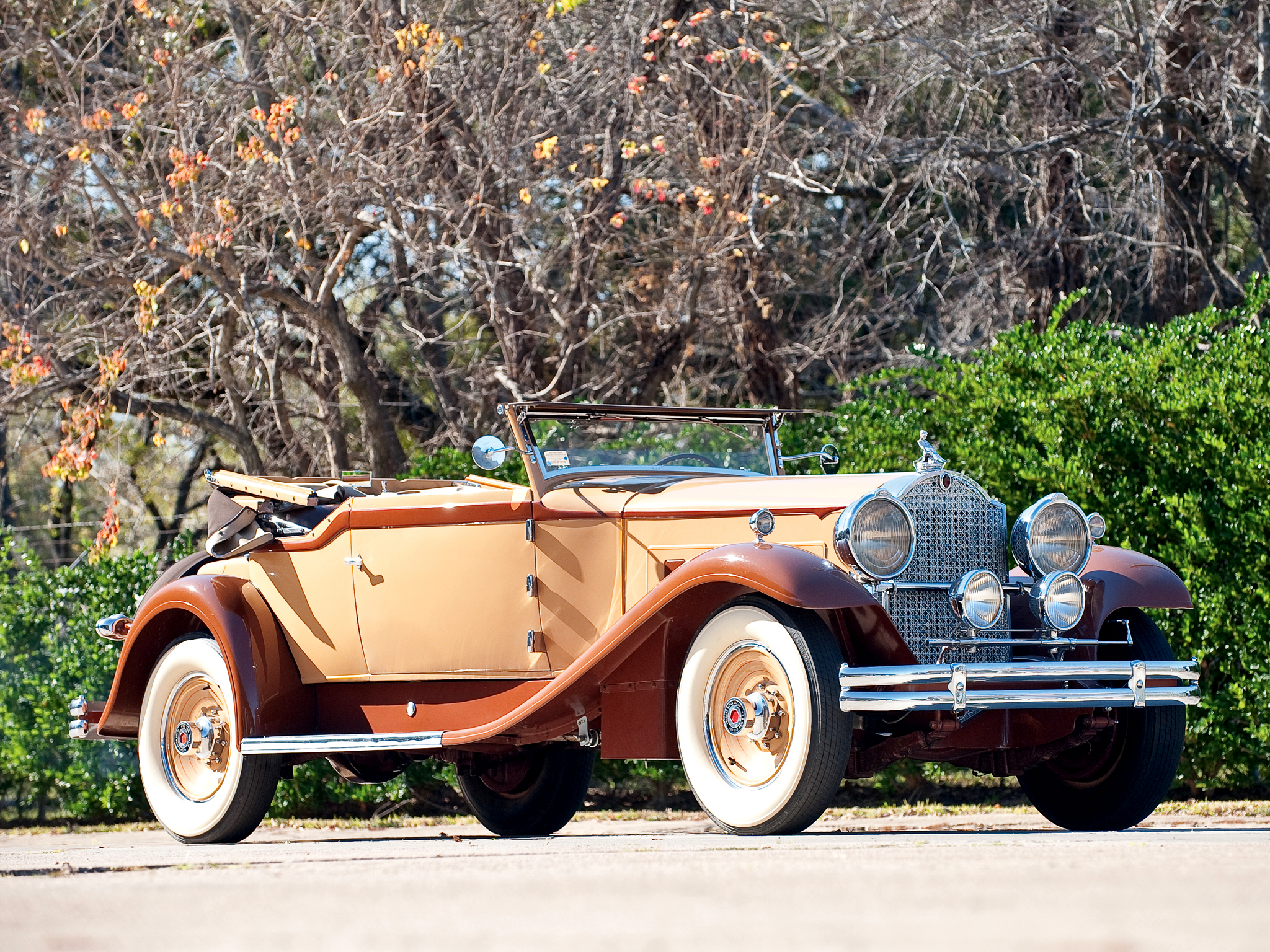 Meilleurs fonds d'écran 1931 Packard Deluxe Huit Cabriolet Victoria pour l'écran du téléphone