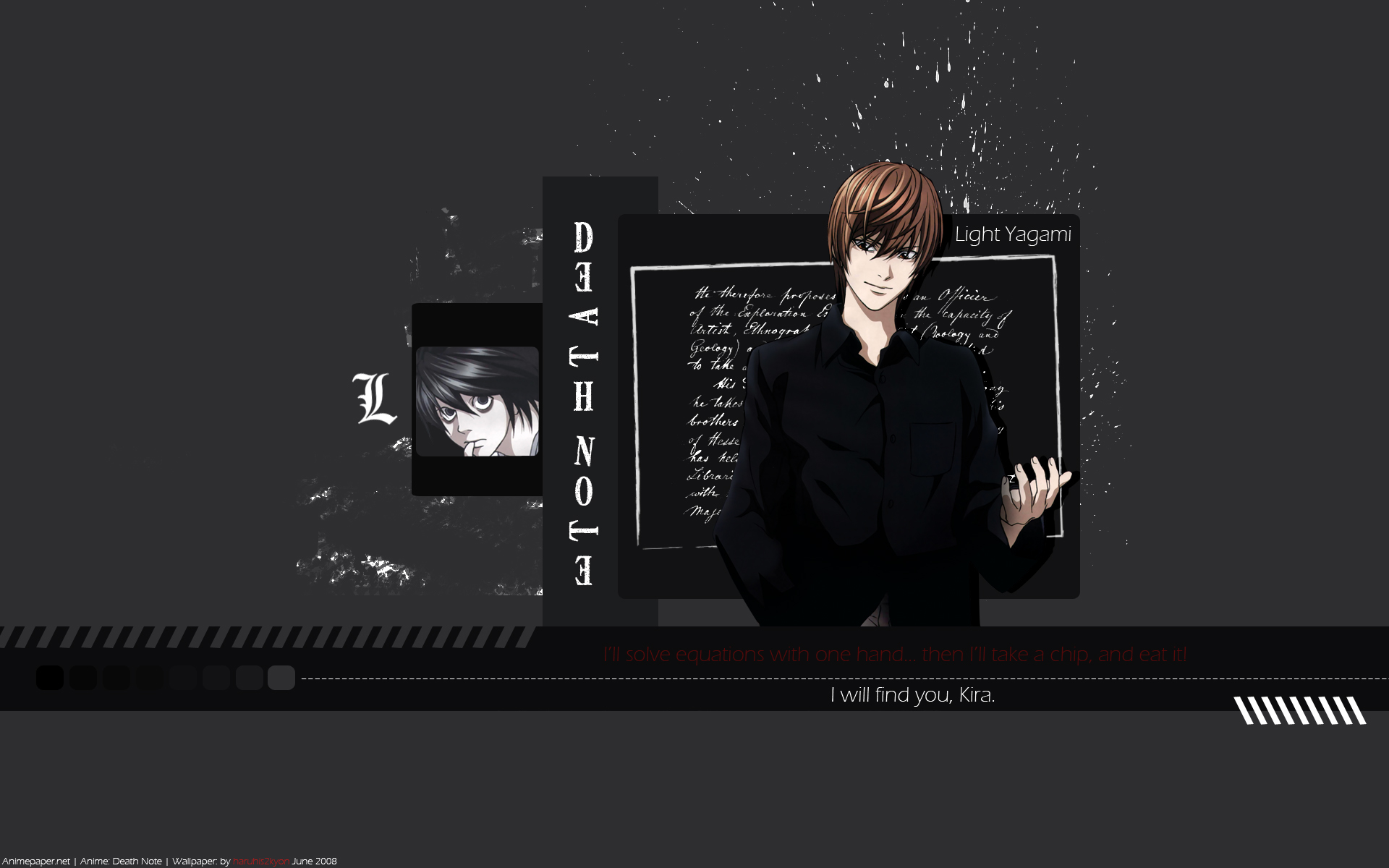 Handy-Wallpaper Death Note, Animes kostenlos herunterladen.