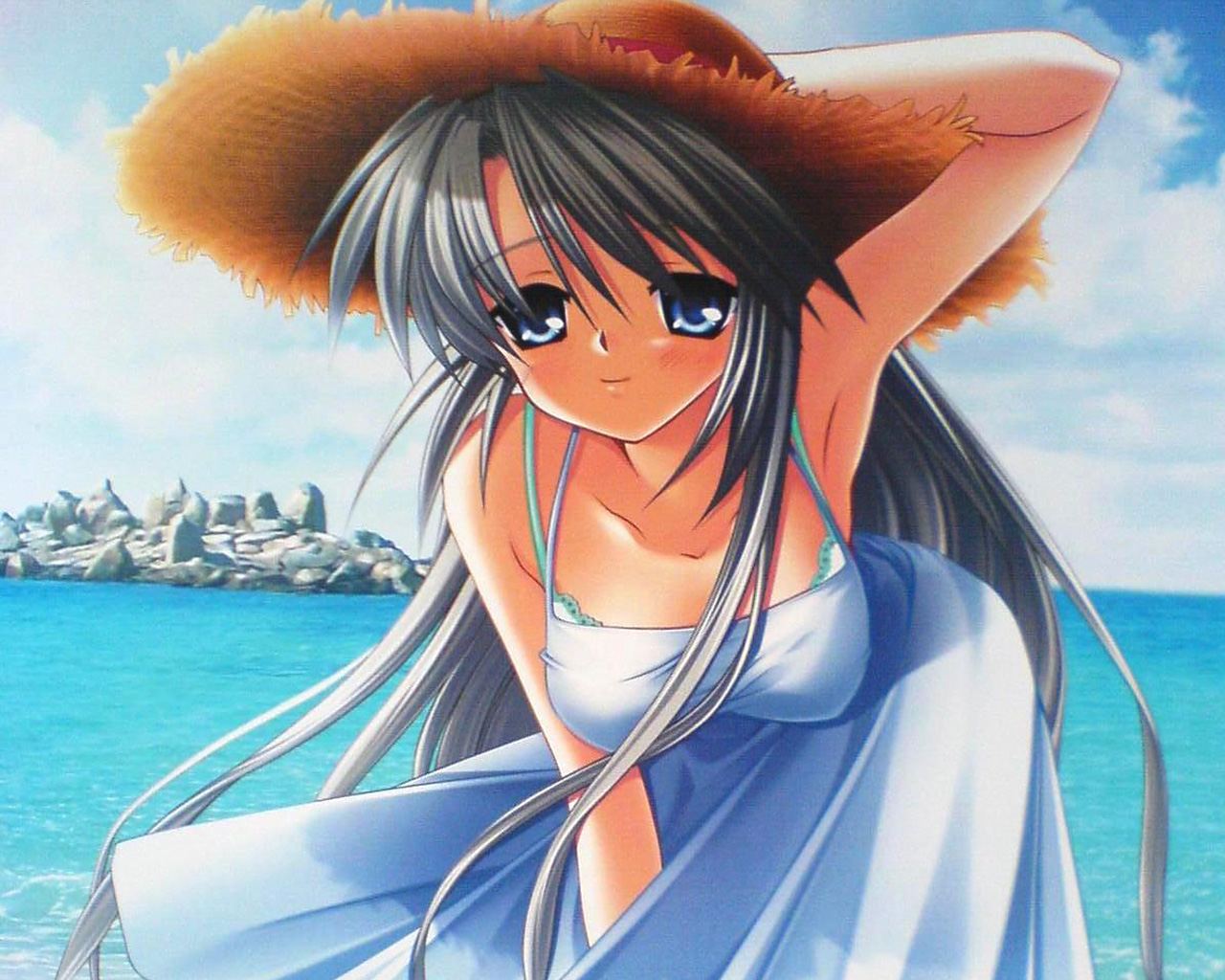 Handy-Wallpaper Clannad, Tomoyo Sakagami, Animes kostenlos herunterladen.