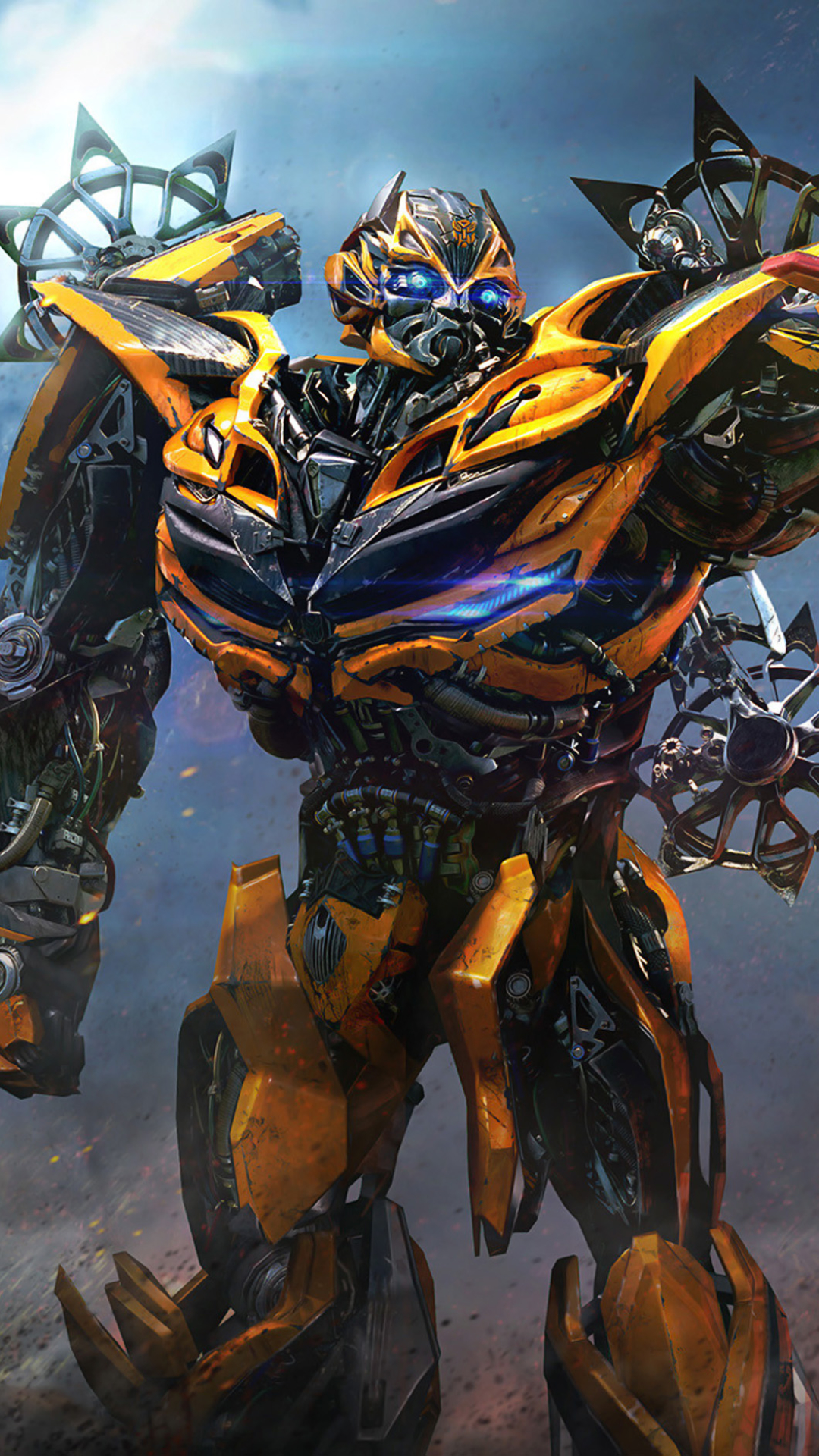Download mobile wallpaper Transformers, Robot, Movie, Bumblebee (Transformers), Transformers: The Last Knight for free.