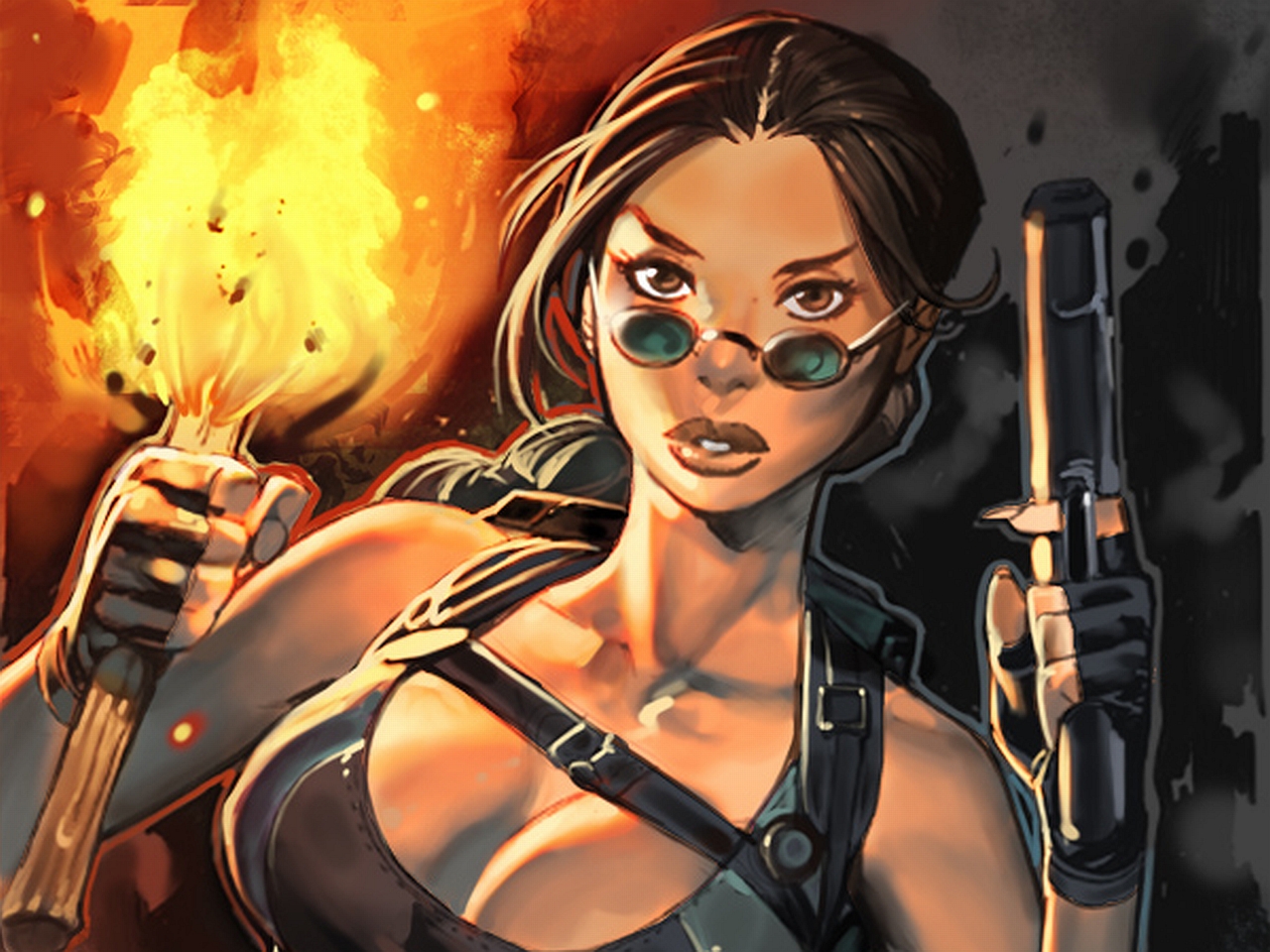 Téléchargez gratuitement l'image Tomb Raider, Bande Dessinées, Lara Croft sur le bureau de votre PC