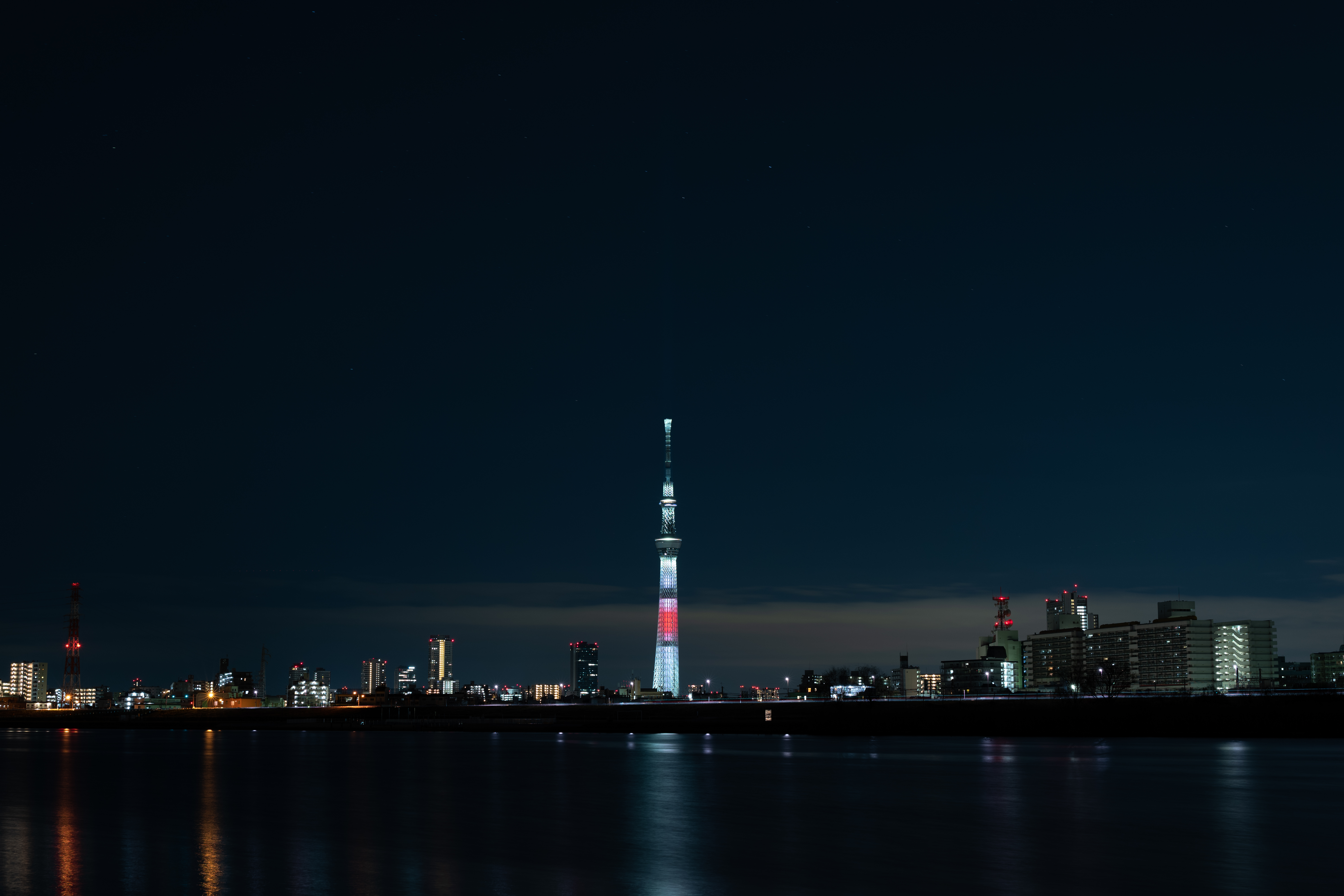 tokyo, japan, cities, night city, city lights, panorama