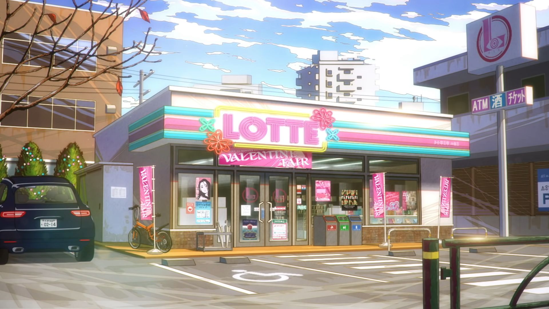 Download mobile wallpaper Anime, Shop, Supermarket for free.