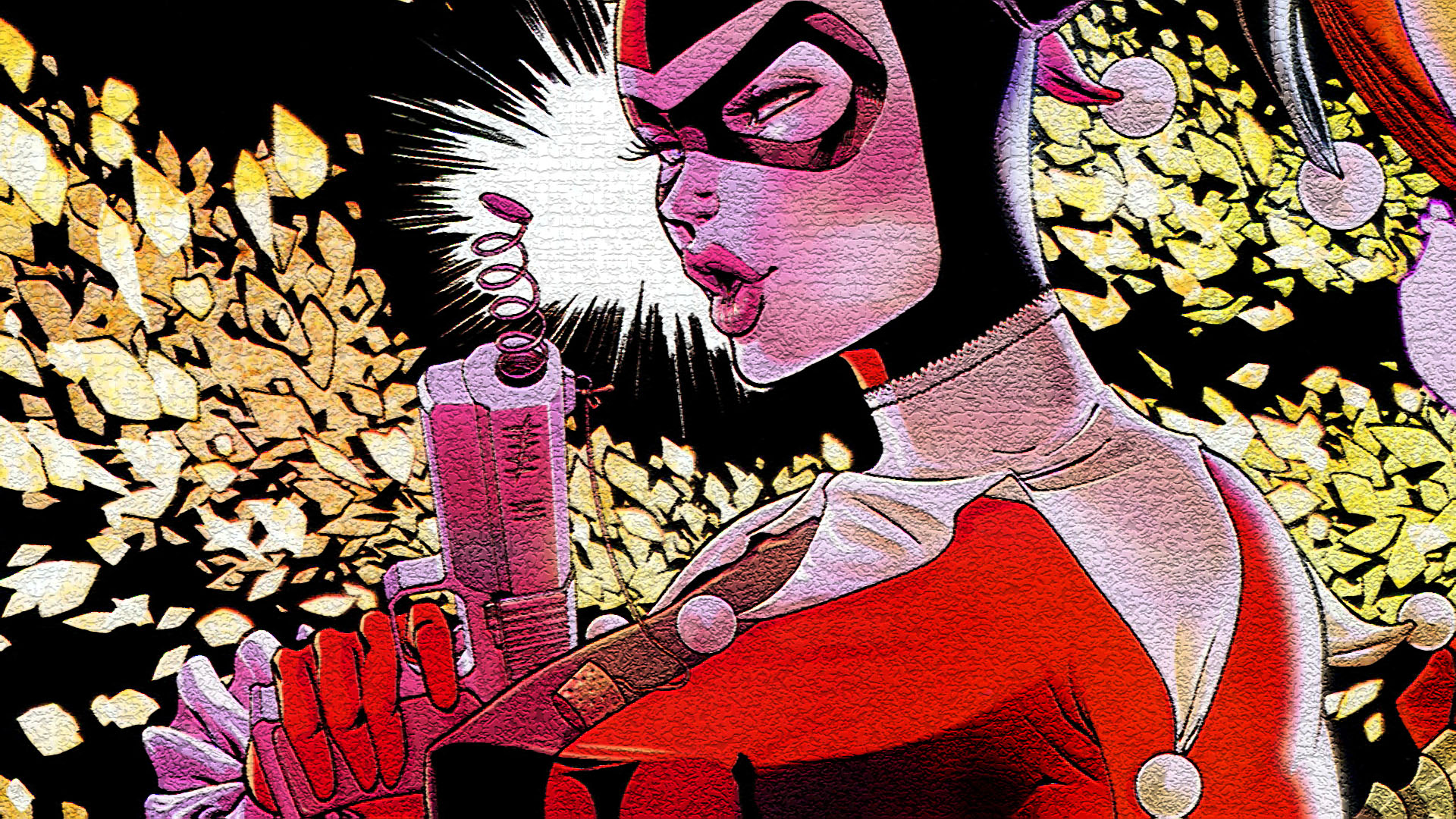 Téléchargez des papiers peints mobile Bande Dessinées, Harley Quinn, Gotham City Sirens gratuitement.