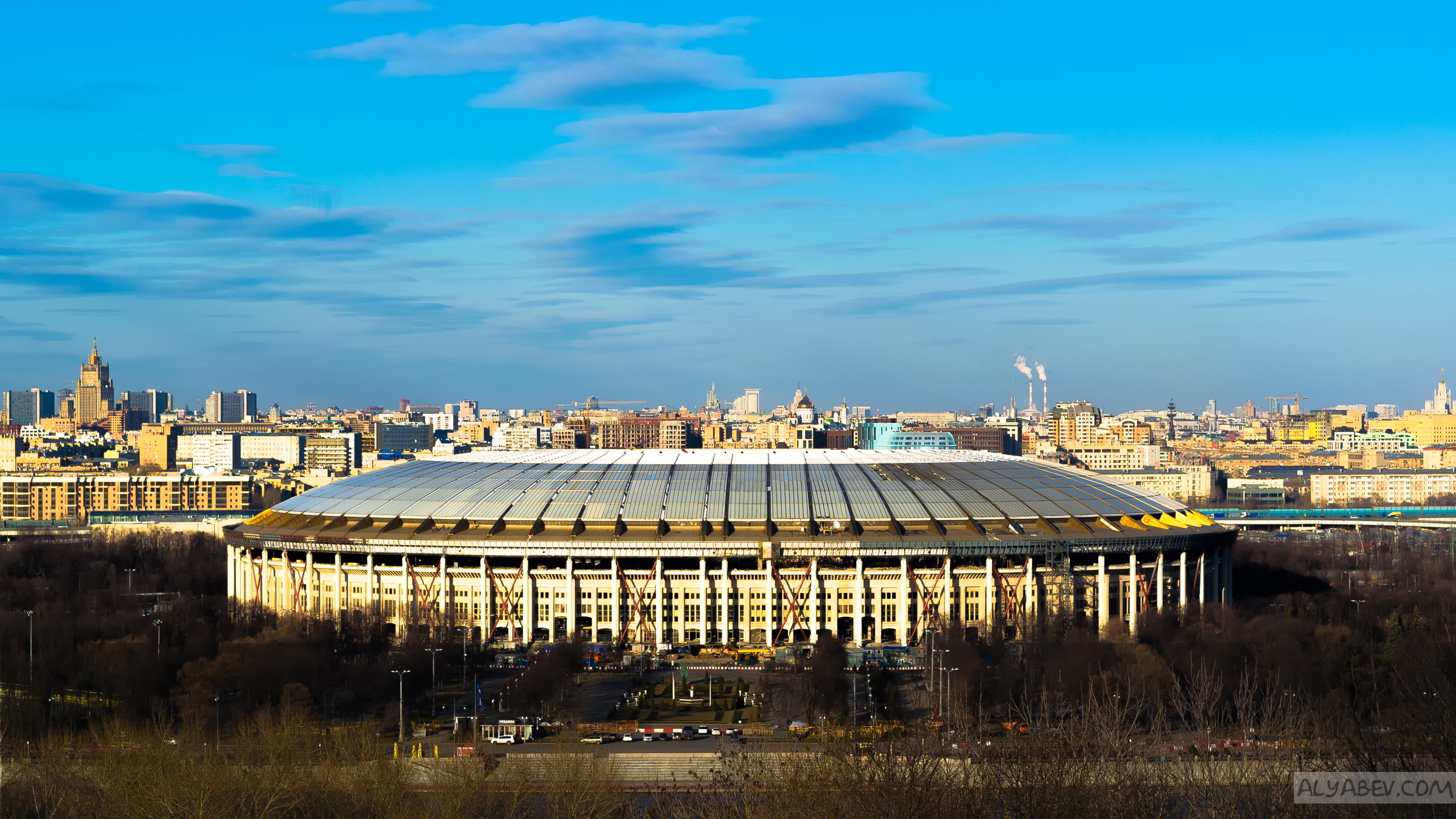 無料モバイル壁紙ルジニキ スタジアム, モスクワ, 都市, マンメイドをダウンロードします。