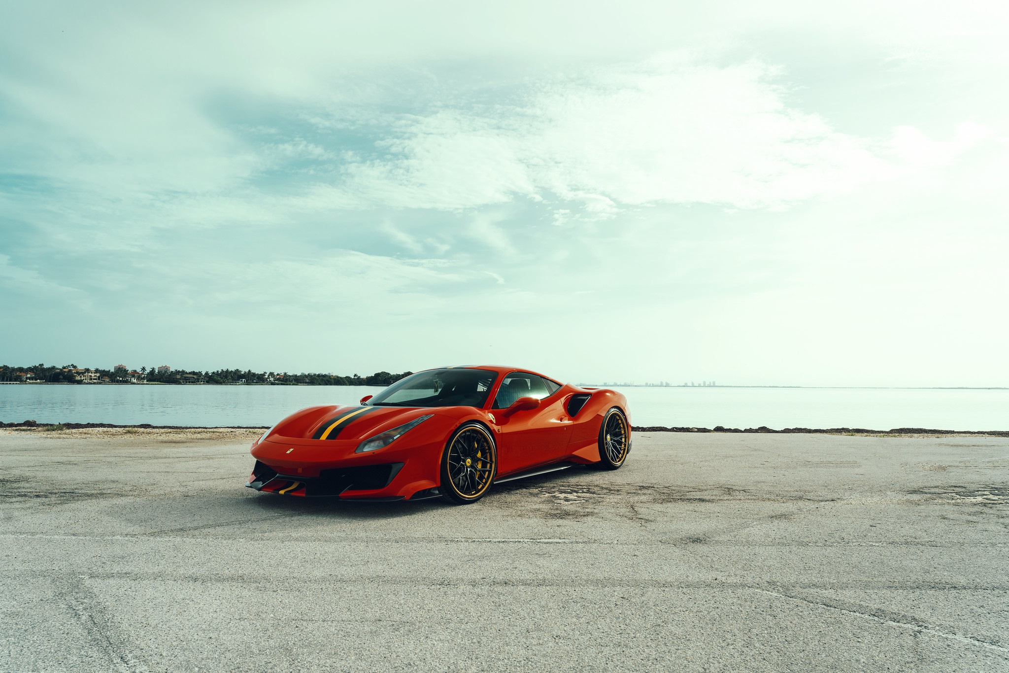 Download mobile wallpaper Ferrari, Supercar, Ferrari 488 Pista, Vehicles for free.