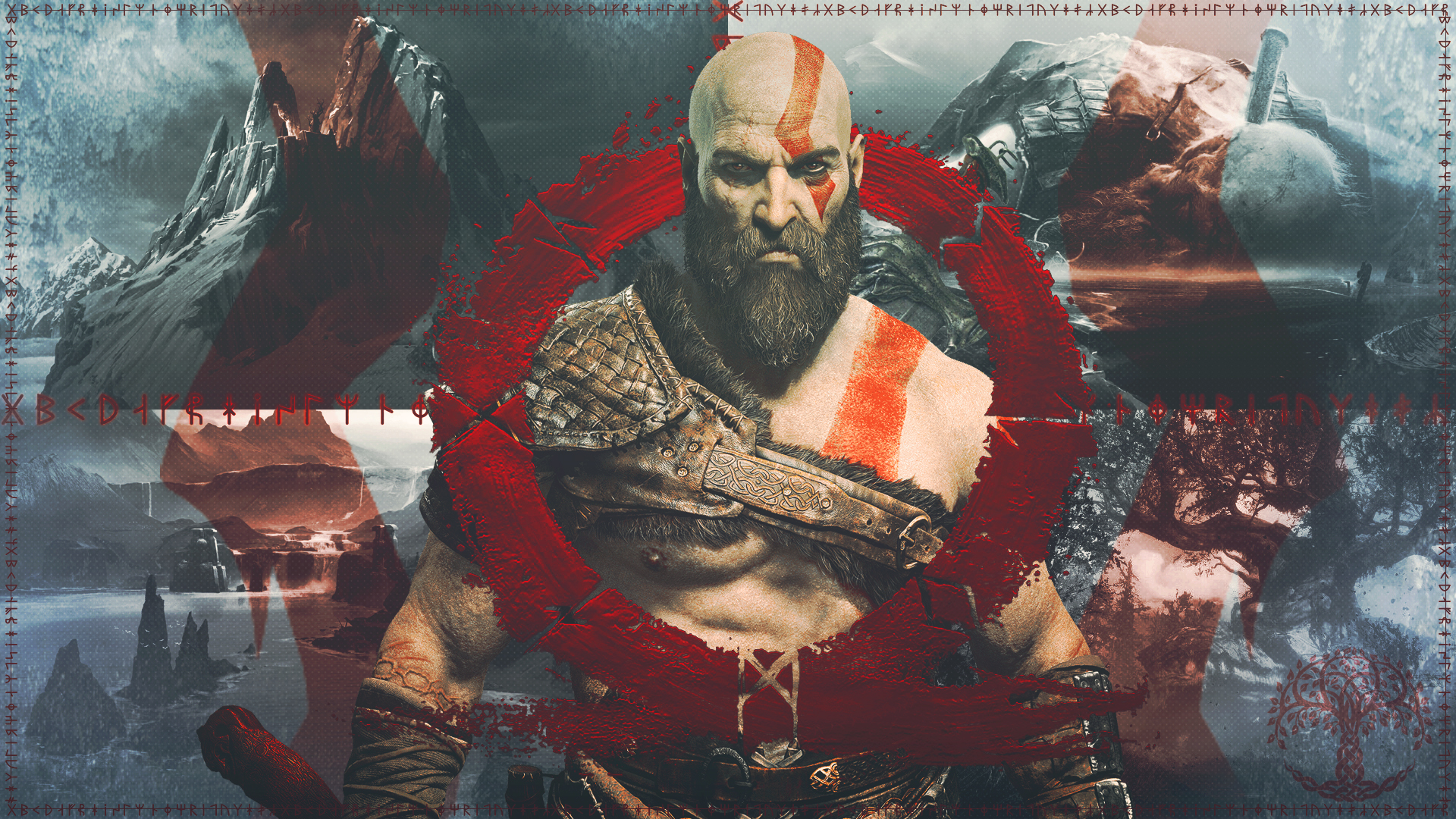 Baixe gratuitamente a imagem God Of War, Videogame, Kratos (Deus Da Guerra), Deus Da Guerra (2018) na área de trabalho do seu PC