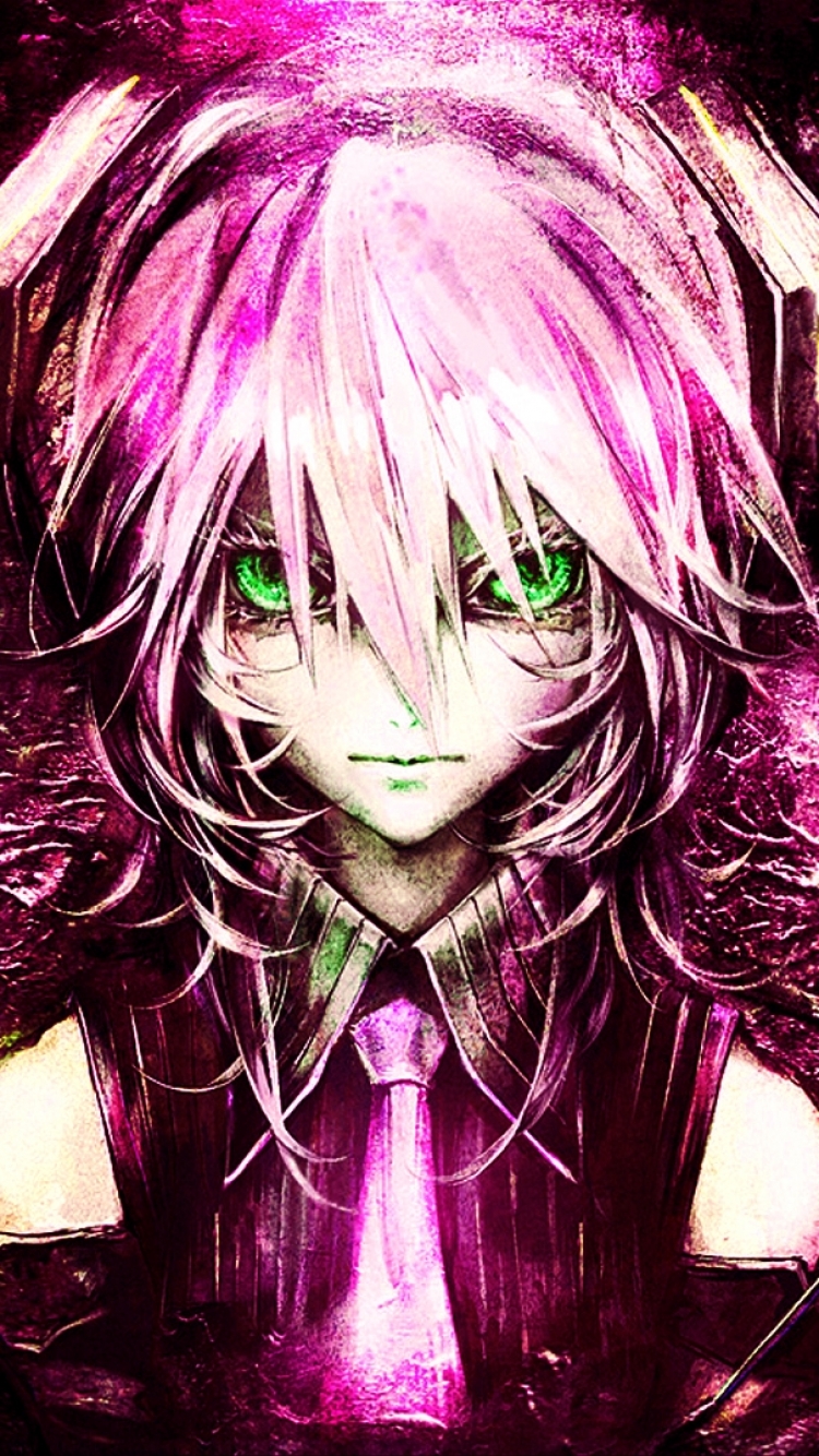 Descarga gratuita de fondo de pantalla para móvil de Vocaloid, Ojos Verdes, Animado, Cabello Rosado, Hatsune Miku.